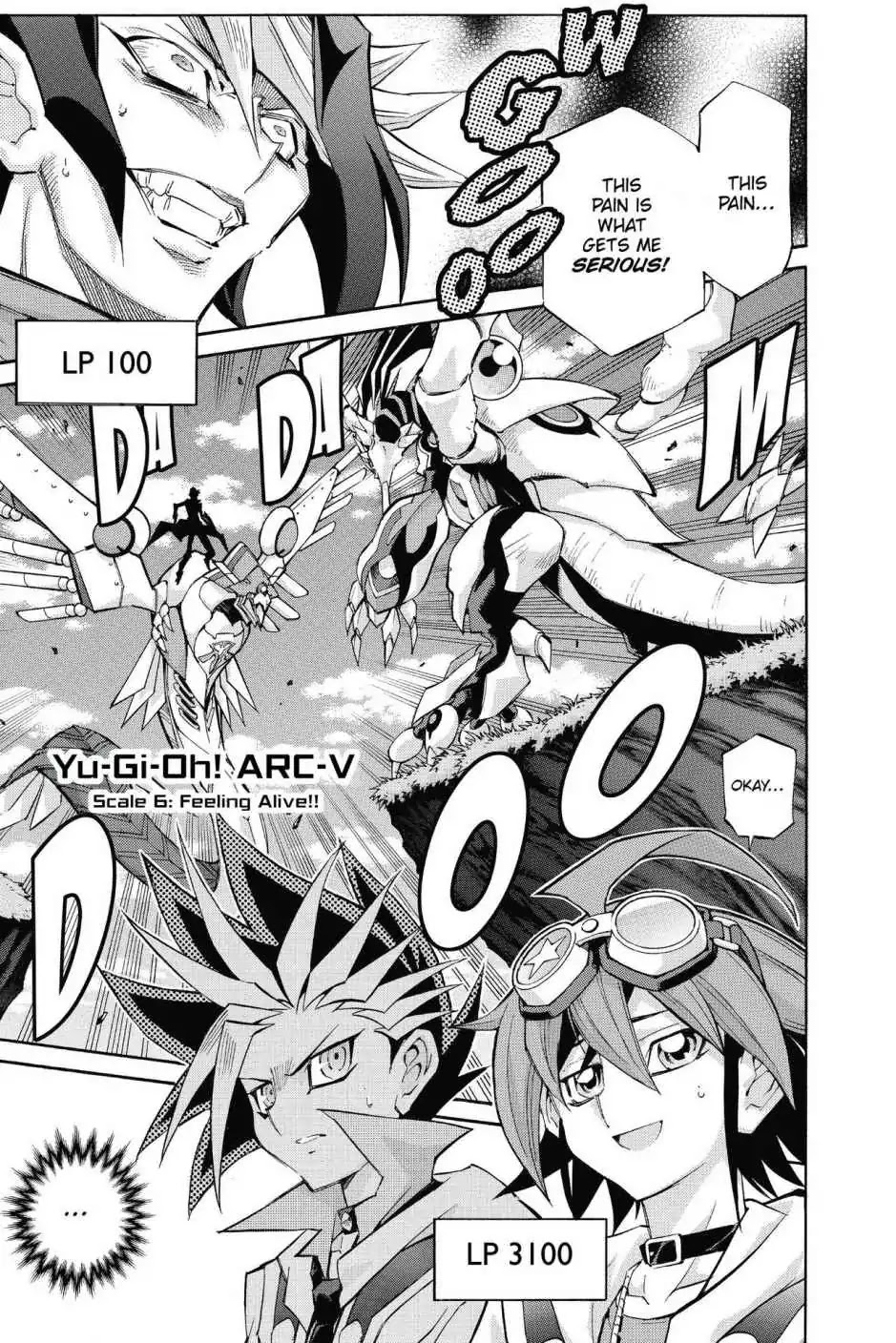 Yu-Gi-Oh! Arc-V Chapter 6 page 1 - Chapter 6: Vol.1 SCALE 6: Feeling Alive!!