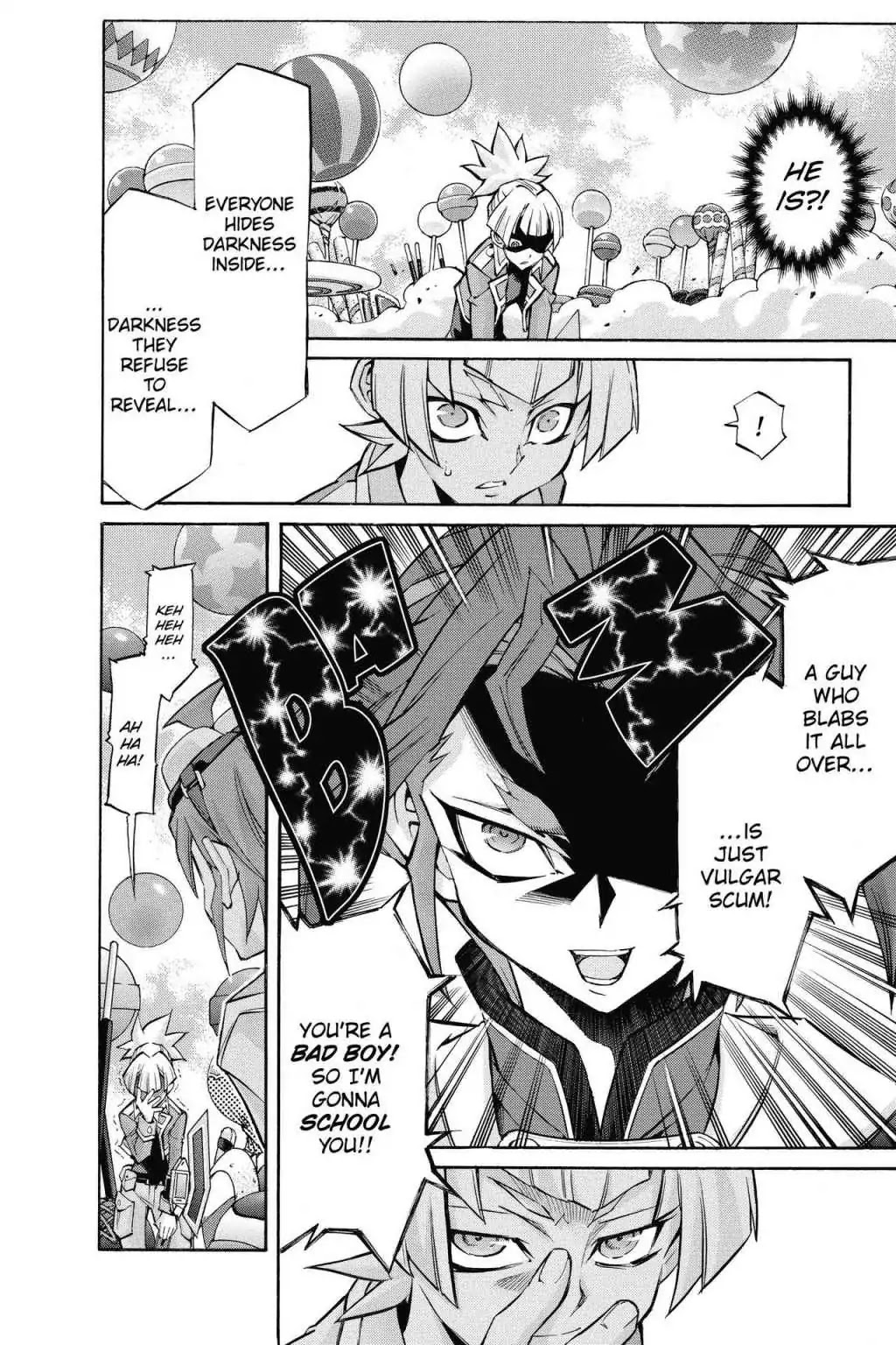 Yu-Gi-Oh! Arc-V Chapter 9 page 12 - Chapter 9: Vol.2 SCALE 9: Fusion vs. Fusion!!