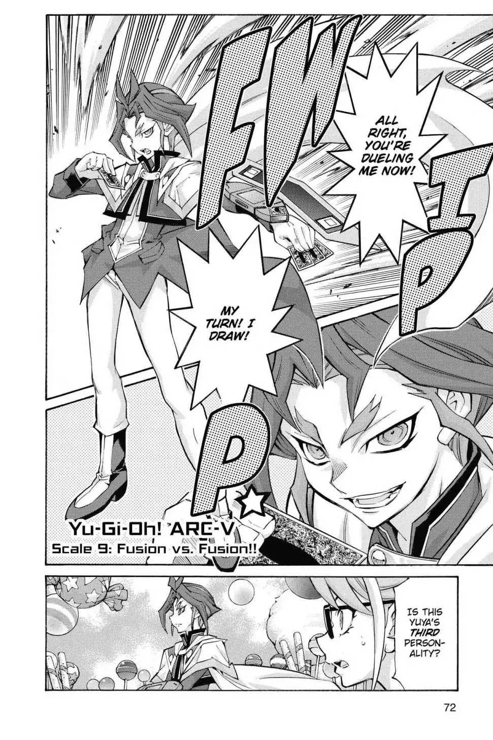 Yu-Gi-Oh! Arc-V Chapter 9 page 2 - Chapter 9: Vol.2 SCALE 9: Fusion vs. Fusion!!