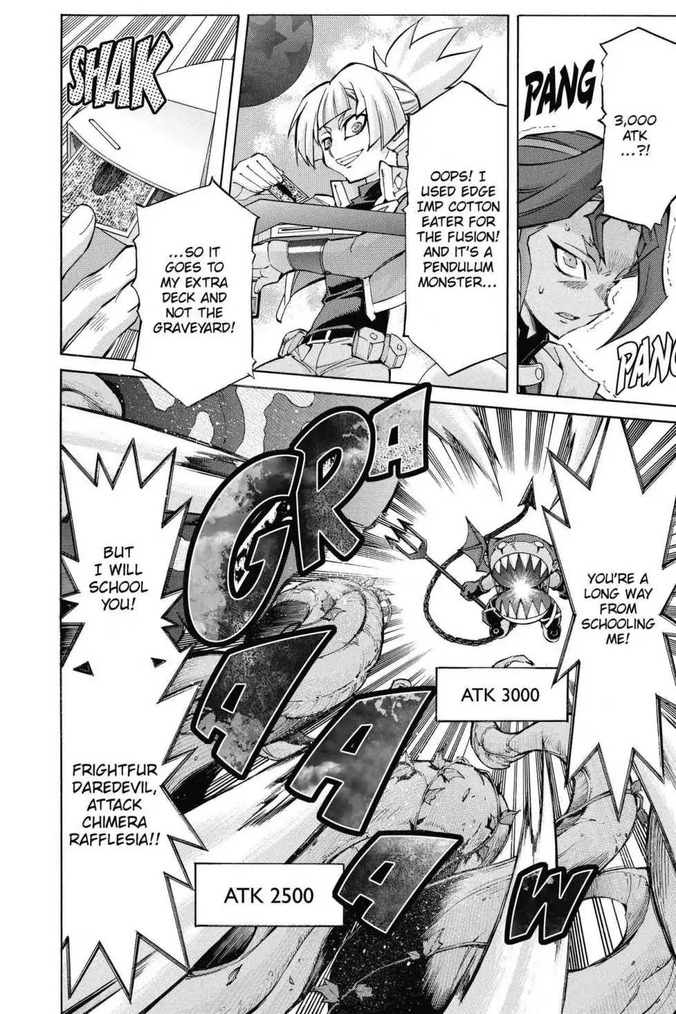 Yu-Gi-Oh! Arc-V Chapter 9 page 23 - Chapter 9: Vol.2 SCALE 9: Fusion vs. Fusion!!