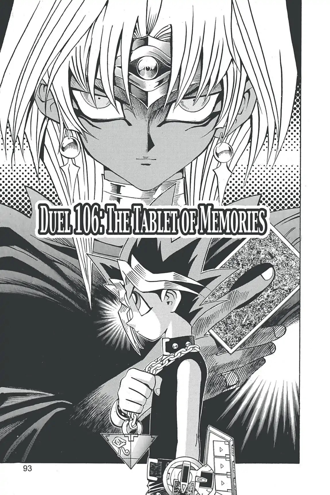 Yu-Gi-Oh! Duelist Chapter 106 page 1 - Chapter 106: Vol.12 Duel 106: The Tablet of Memories