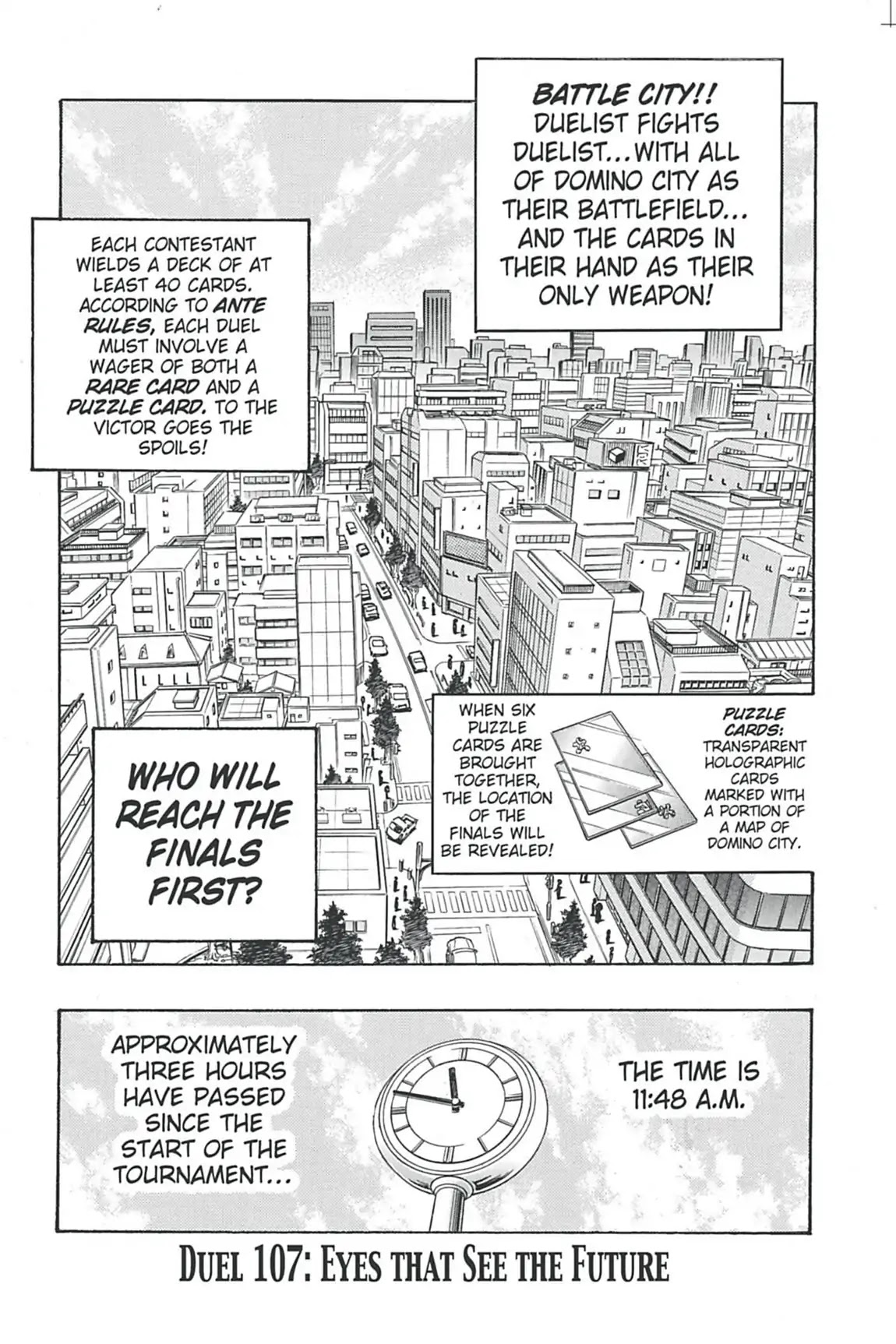 Yu-Gi-Oh! Duelist Chapter 107 page 1 - Chapter 107: Vol.12 Duel 107: Eyes that See the Future