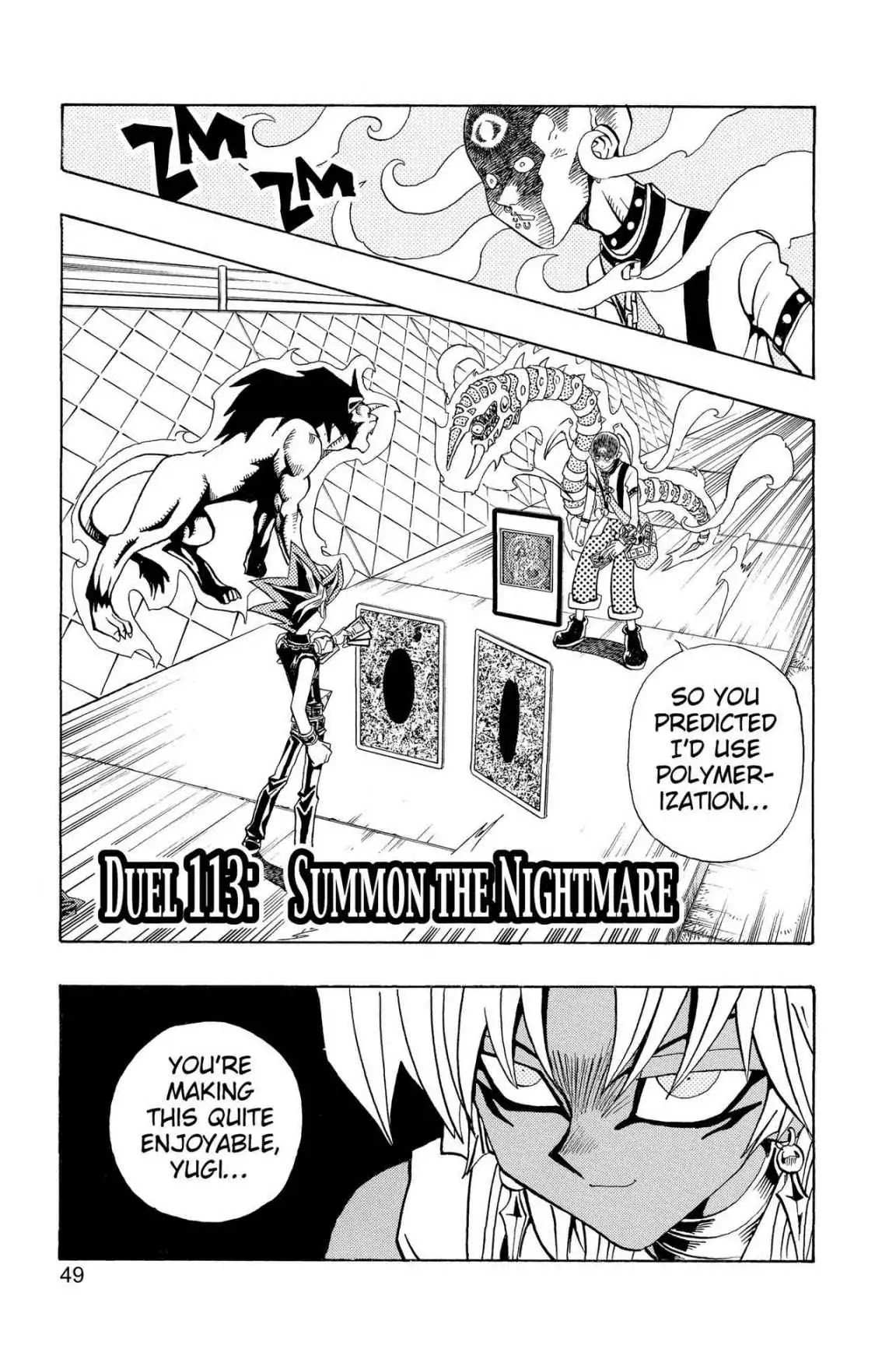 Yu-Gi-Oh! Duelist Chapter 113 page 1 - Chapter 113: Vol.13 Duel 113: Summon the Nightmare