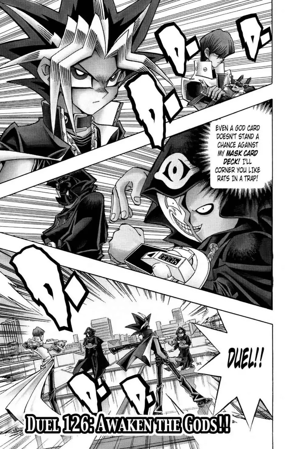 Yu-Gi-Oh! Duelist Chapter 126 page 1 - Chapter 126: Vol.14 Duel 126: Awaken the Gods!!