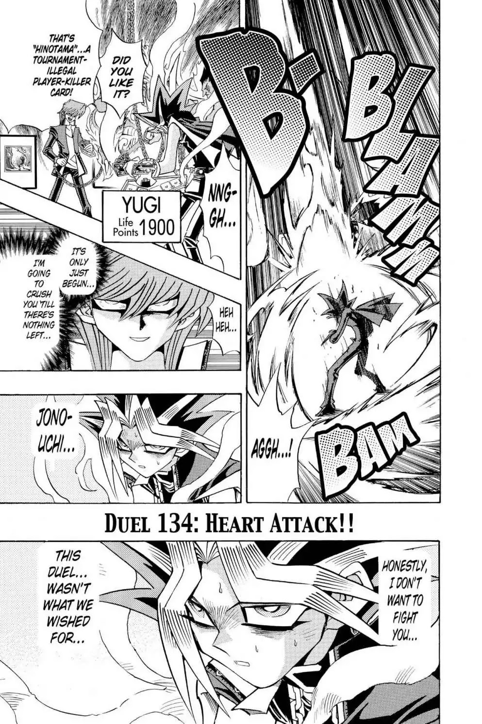 Yu-Gi-Oh! Duelist Chapter 134 page 1 - Chapter 134: Vol.15 Duel 134: Heart Attack!!