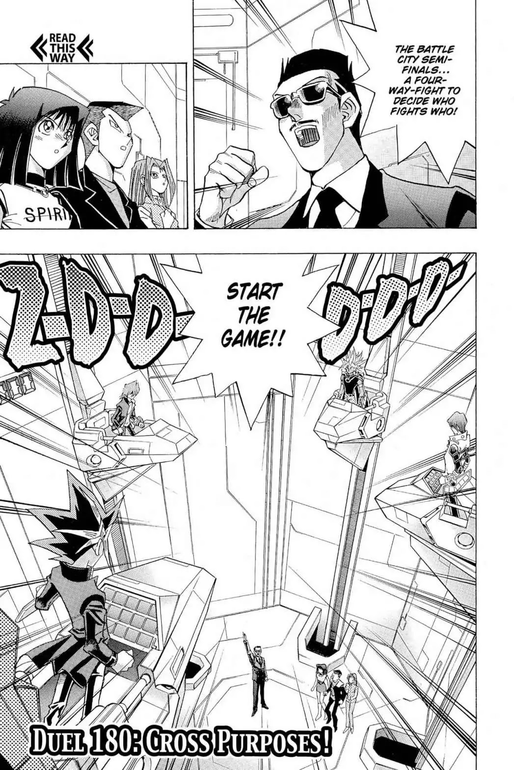 Yu-Gi-Oh! Duelist Chapter 180 page 1 - Chapter 180: Vol.20 Duel 180: Cross Purposes!