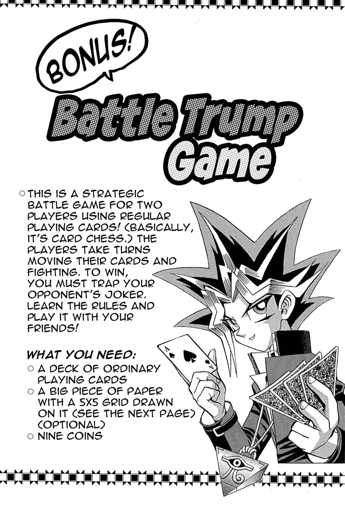 Yu-Gi-Oh! Duelist Chapter 19.5 page 1 - Vol.2 Bonus Game