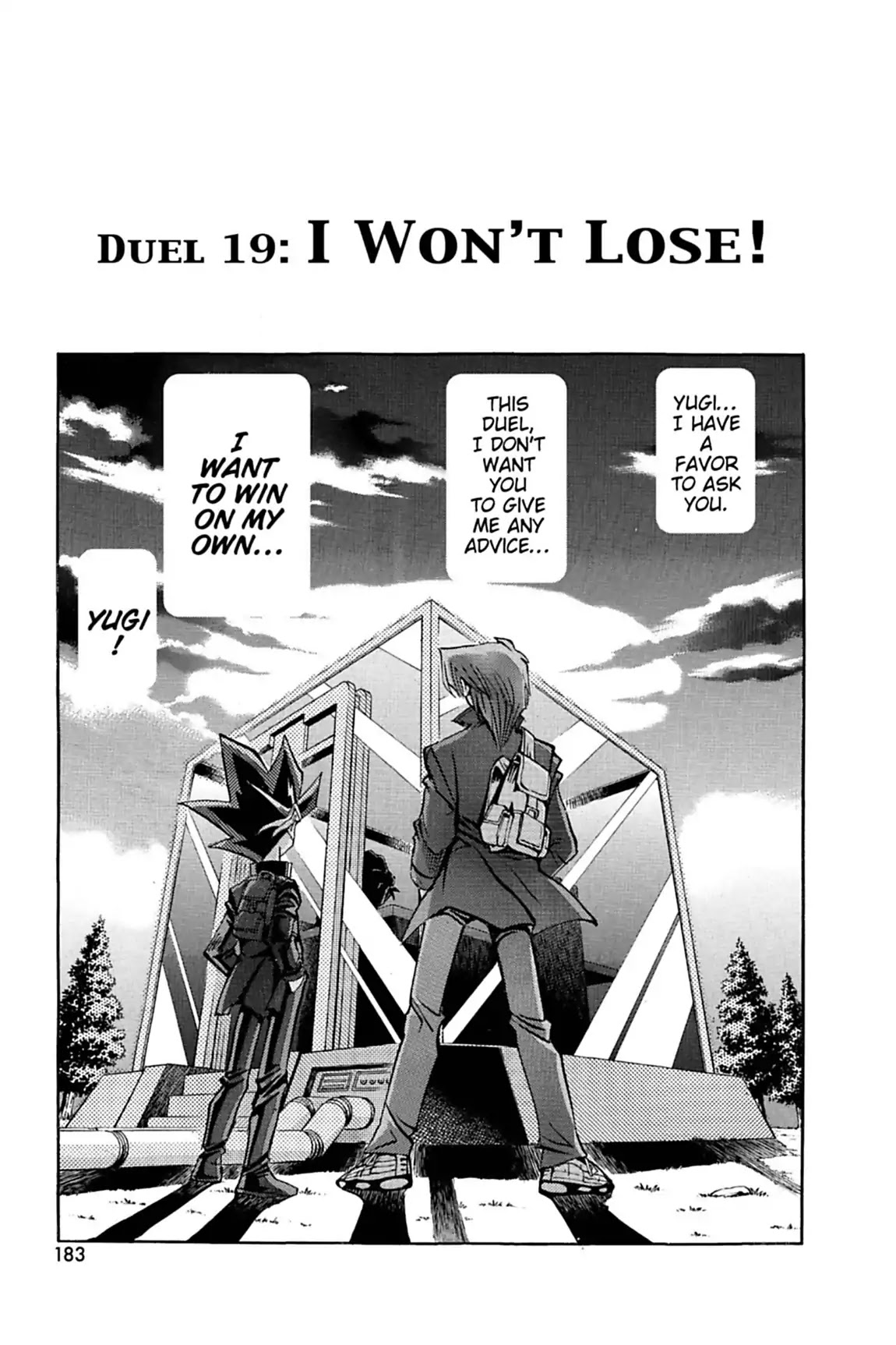 Yu-Gi-Oh! Duelist Chapter 19 page 1 - Chapter 19: Vol.2 Duel 19: I Won't Lose!