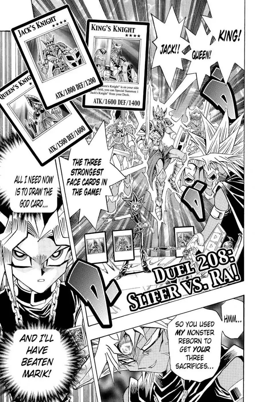 Yu-Gi-Oh! Duelist Chapter 208 page 1 - Chapter 208: Vol.23 Duel 208: Slifer vs. Ra!