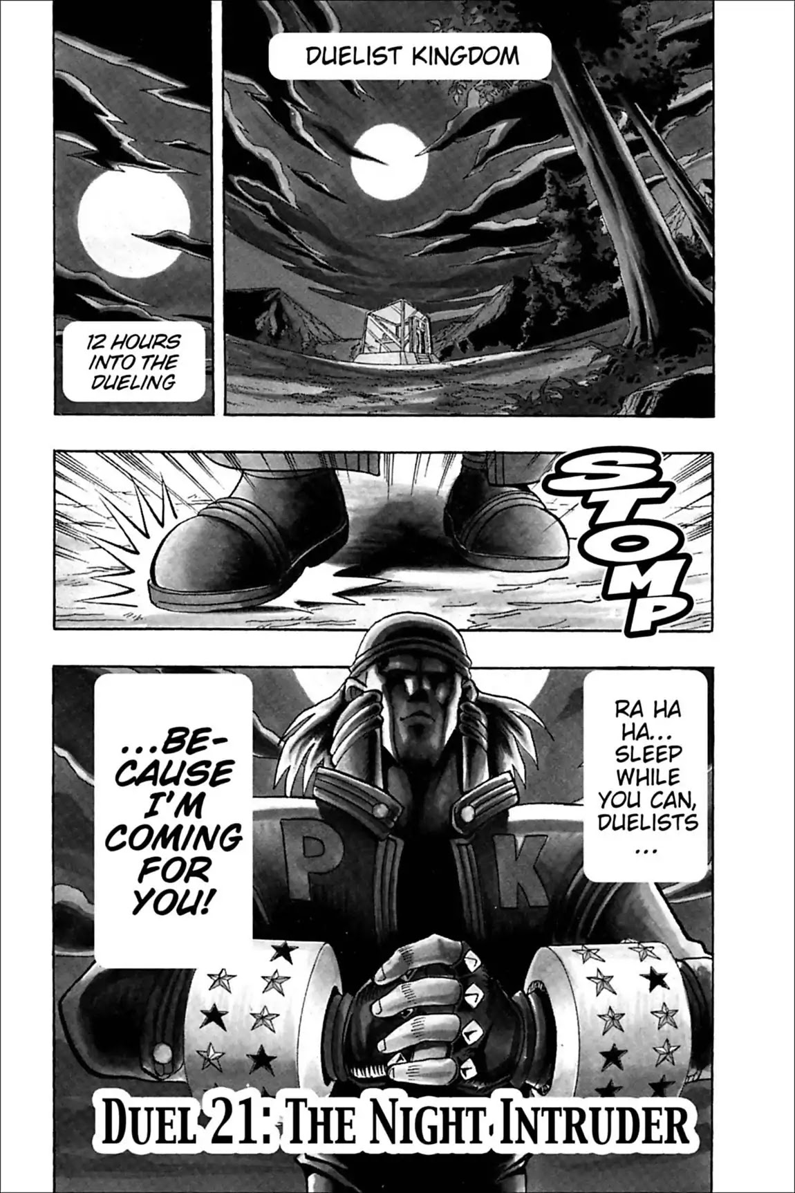 Yu-Gi-Oh! Duelist Chapter 21 page 1 - Chapter 21: Vol.3 Duel 21: The Night Intruder