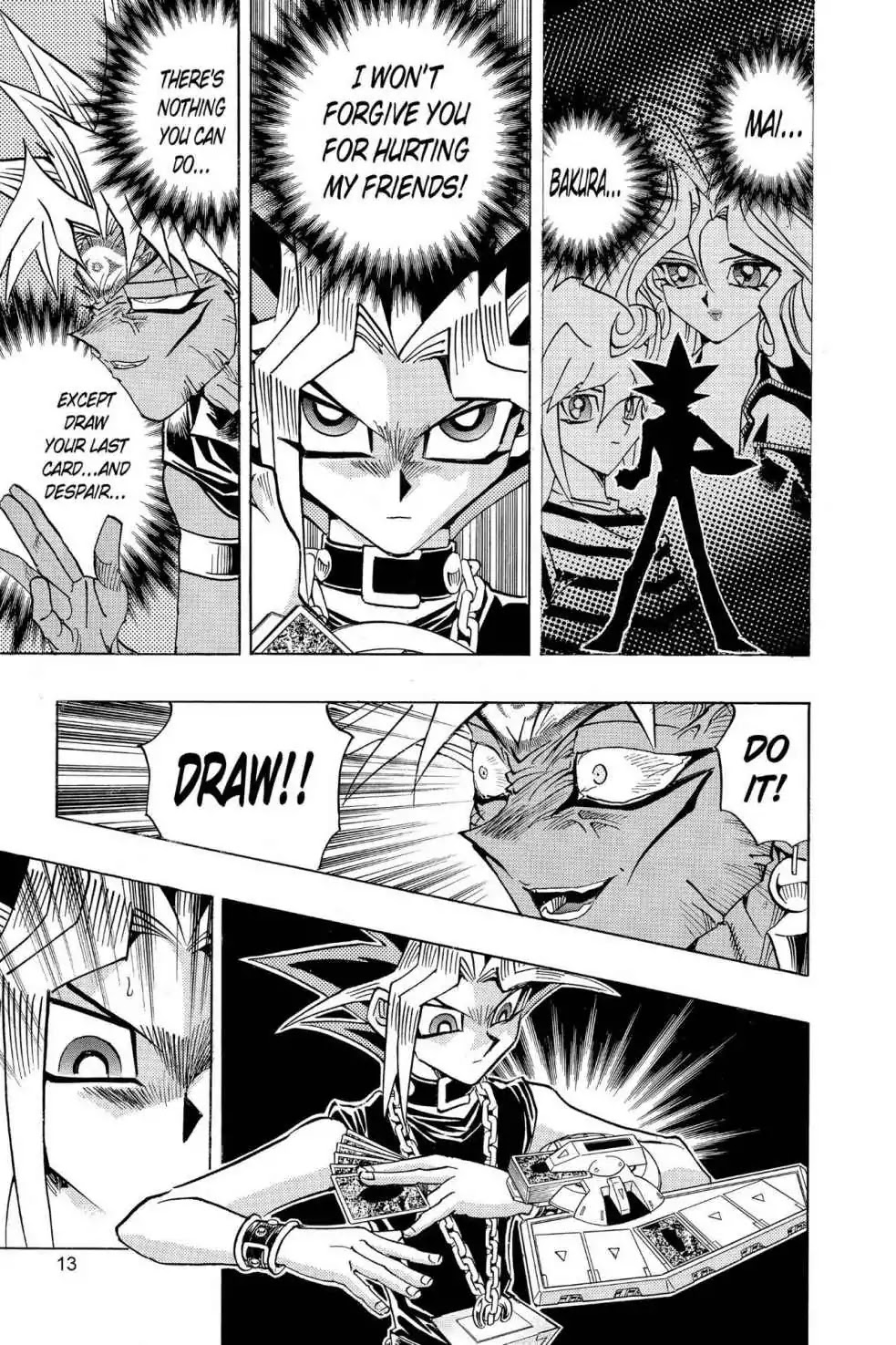 Yu-Gi-Oh! Duelist Chapter 210 page 13 - Chapter 210: Vol.24 Duel 210: Card of Fate!!