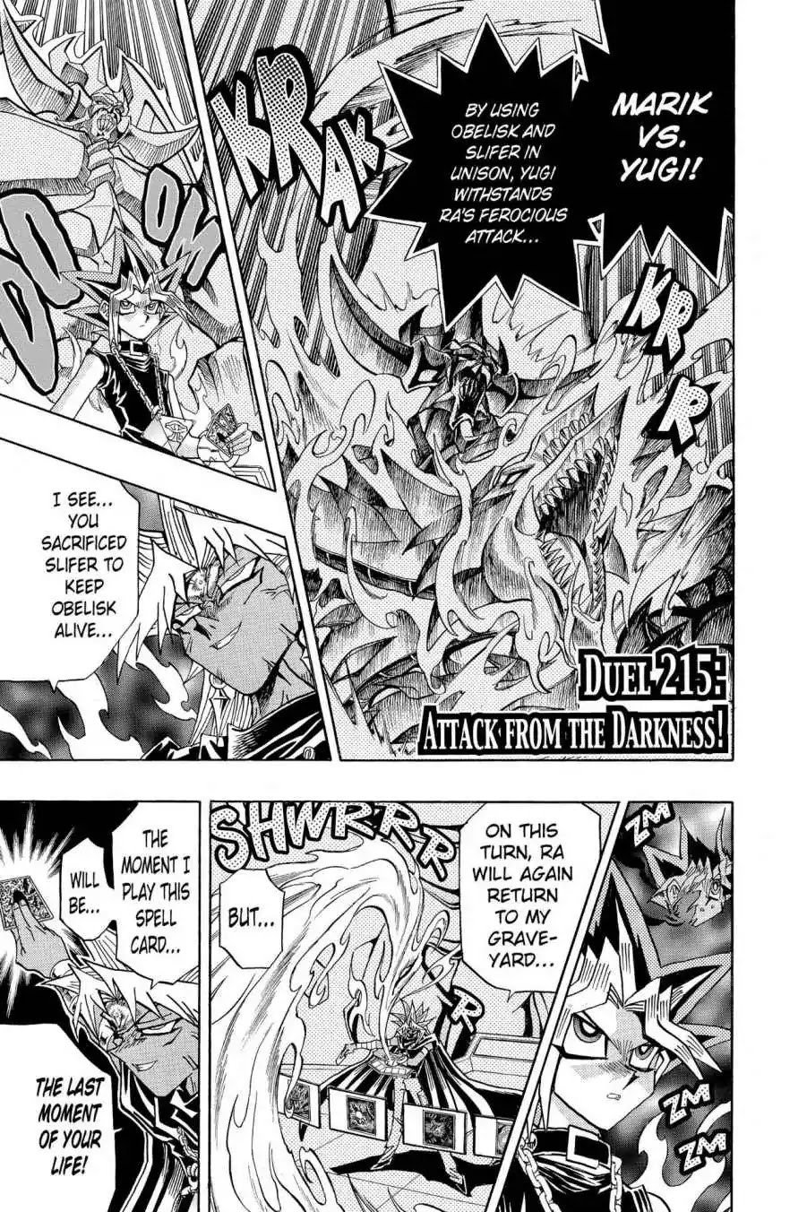 Yu-Gi-Oh! Duelist Chapter 215 page 1 - Chapter 215: Vol.24 Duel 215: Attack from the Darkness!