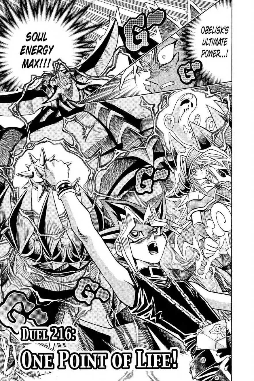 Yu-Gi-Oh! Duelist Chapter 216 page 1 - Chapter 216: Vol.24 Duel 216: One Point of Life!
