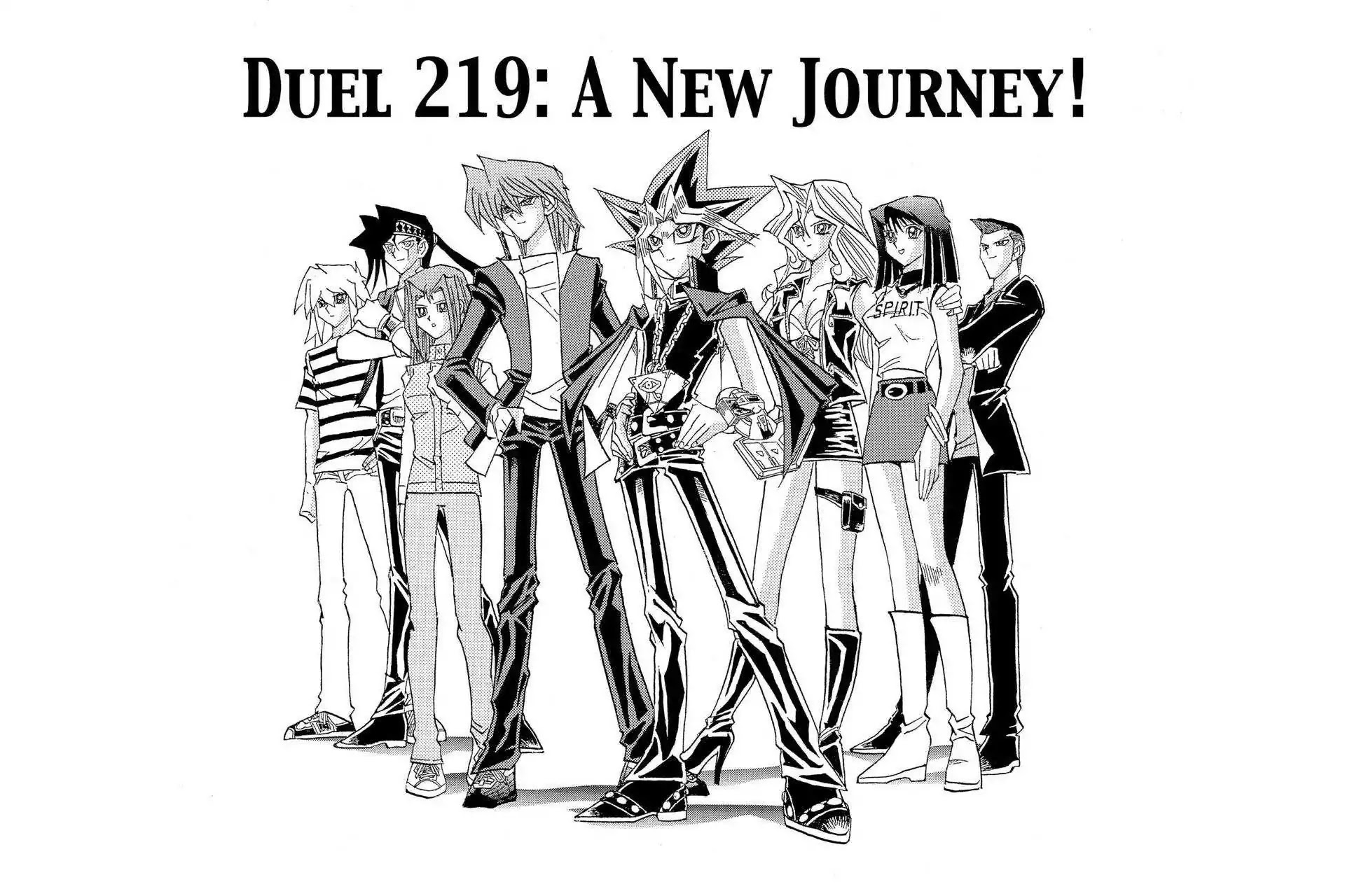 Yu-Gi-Oh! Duelist Chapter 219 page 1 - Chapter 219: Vol.24 Duel 219: A New Journey! [END]