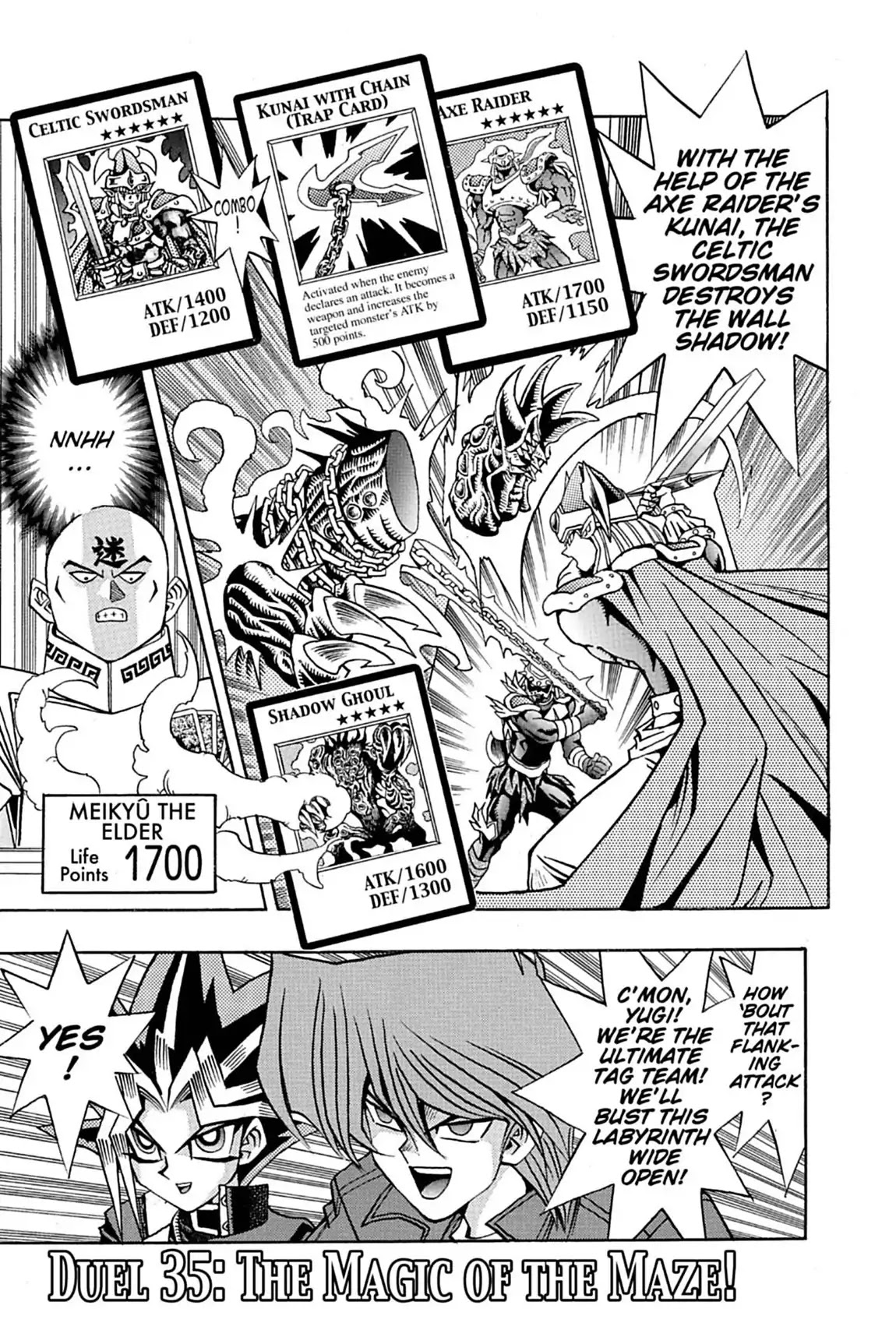 Yu-Gi-Oh! Duelist Chapter 35 page 1 - Chapter 35: Vol.4 Duel 35: The Magic of the Maze!