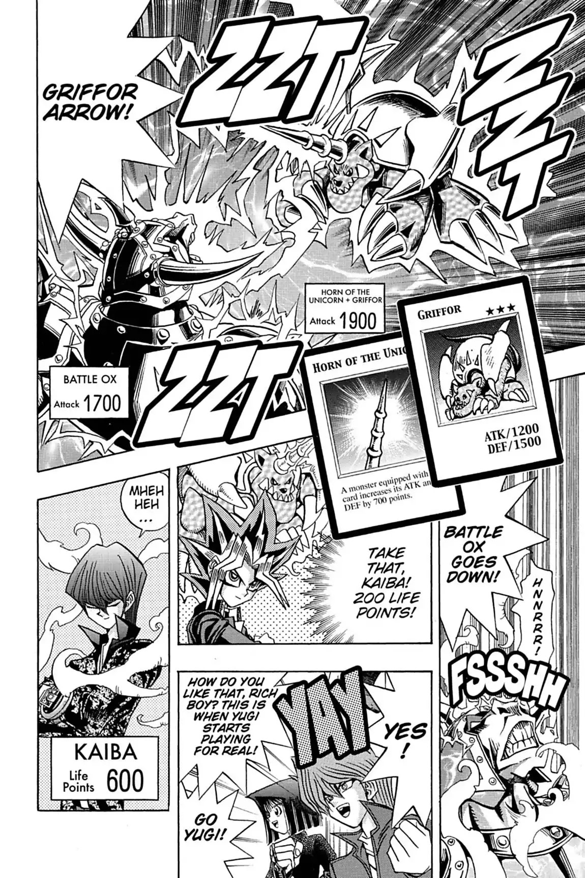 Yu-Gi-Oh! Duelist Chapter 44 page 12 - Chapter 44: Vol.5 Duel 44: Hang In There!
