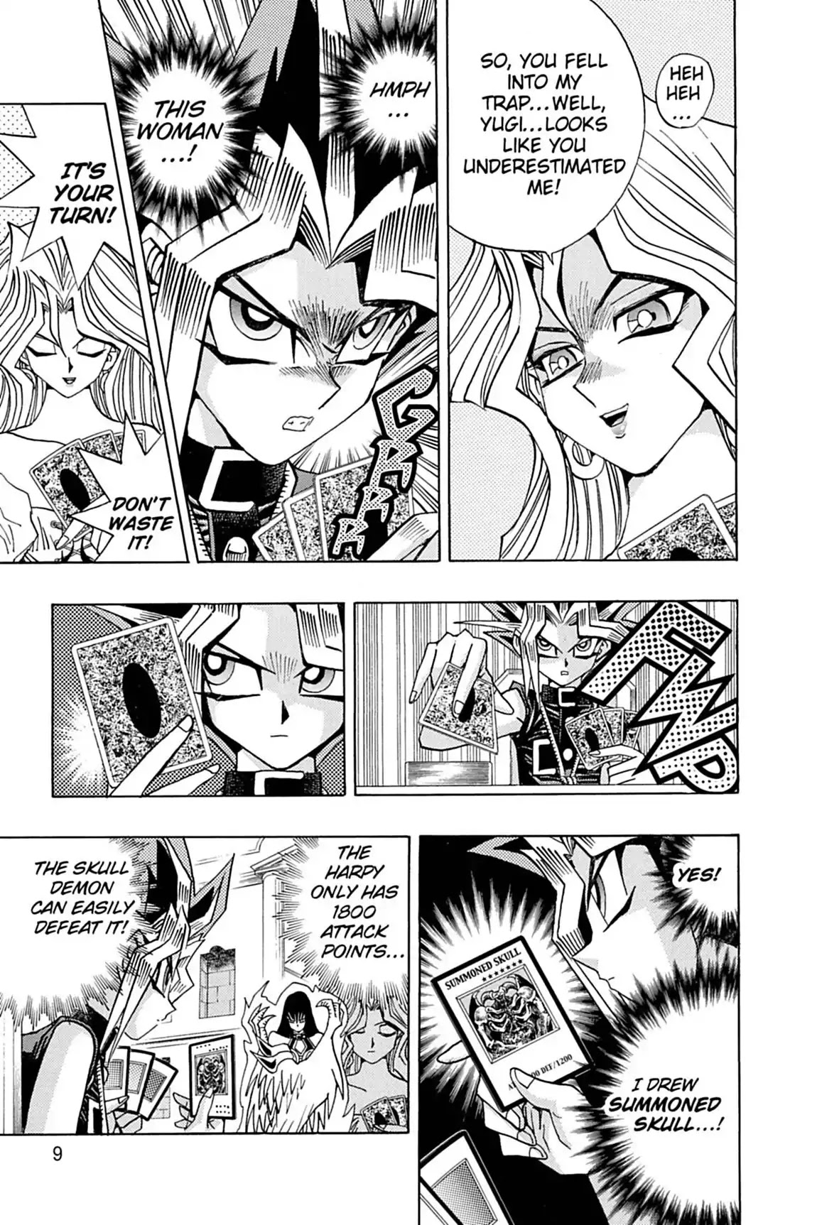 Yu-Gi-Oh! Duelist Chapter 56 page 9 - Chapter 56: Vol.7 Duel 56: The Beautiful Trap!