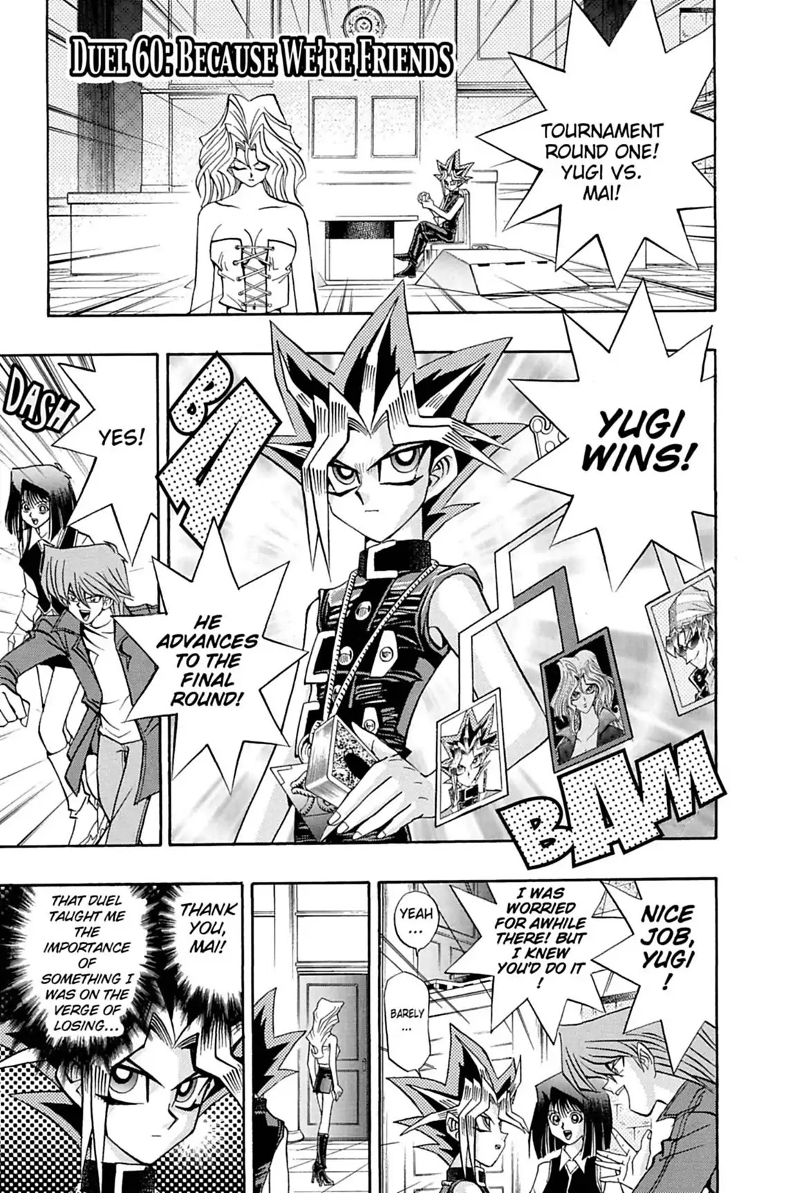 Yu-Gi-Oh! Duelist Chapter 60 page 1 - Chapter 60: Vol.7 Duel 60: Because We're Friends