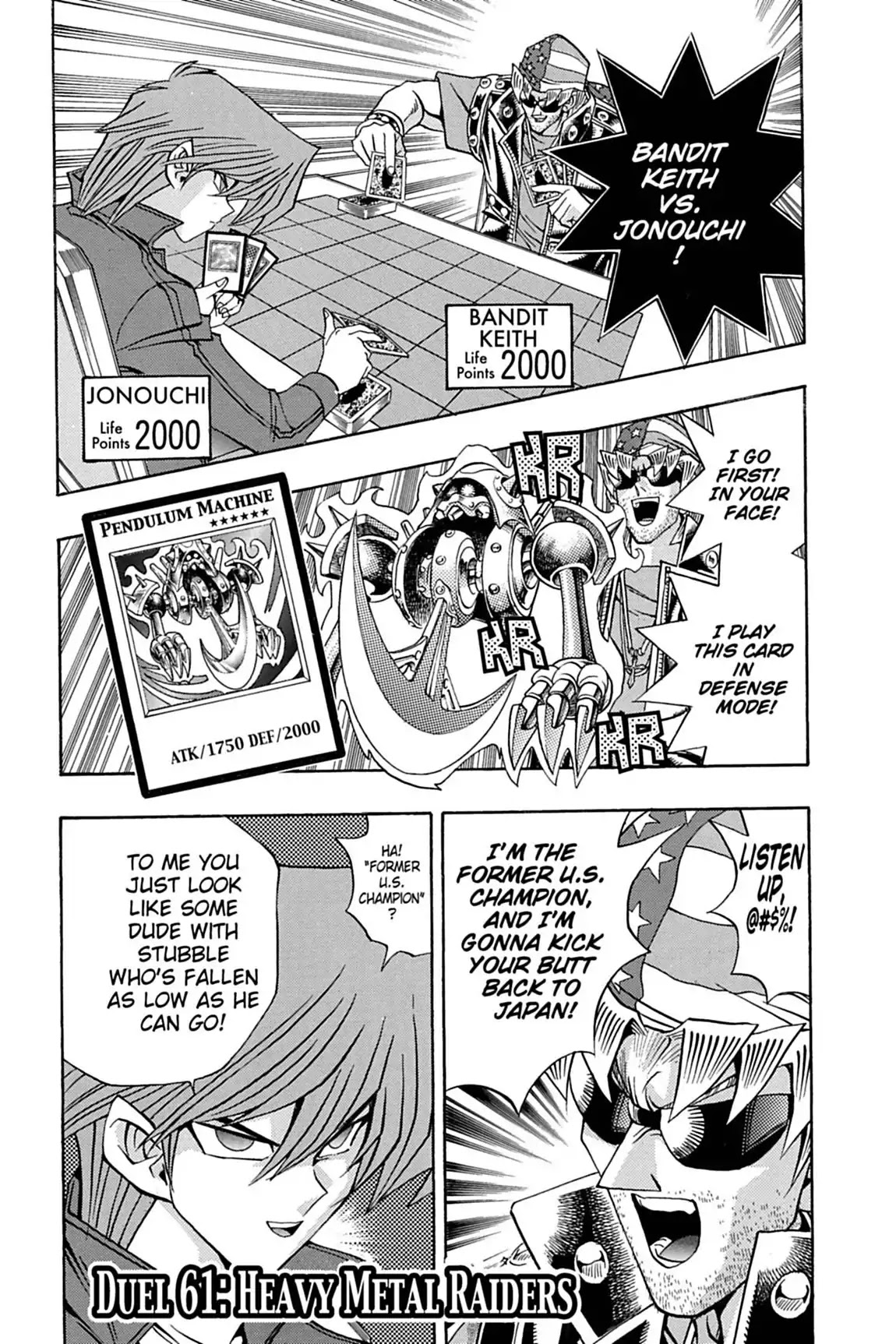 Yu-Gi-Oh! Duelist Chapter 61 page 1 - Chapter 61: Vol.7 Duel 61: Heavy Metal Raiders