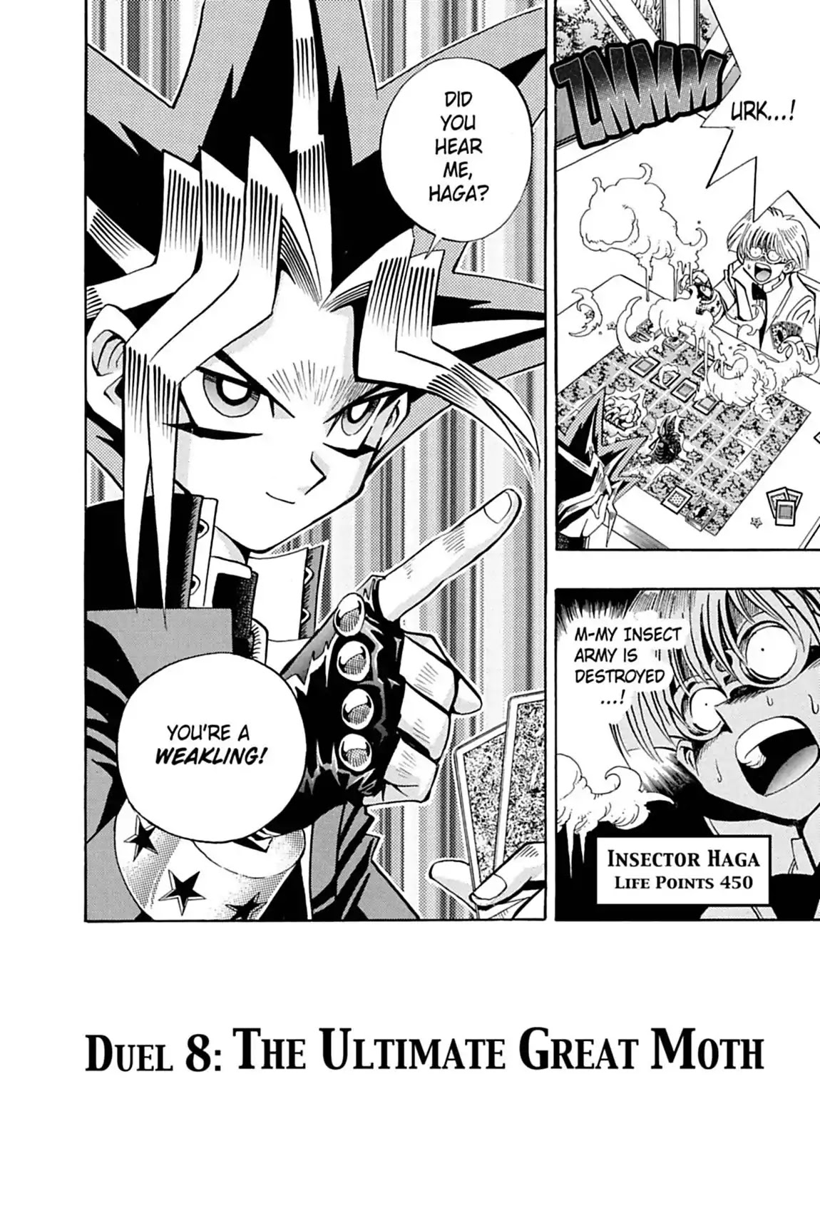 Yu-Gi-Oh! Duelist Chapter 8 page 1 - Chapter 8: Vol.1 Duel 8: The Ultimate Great Moth