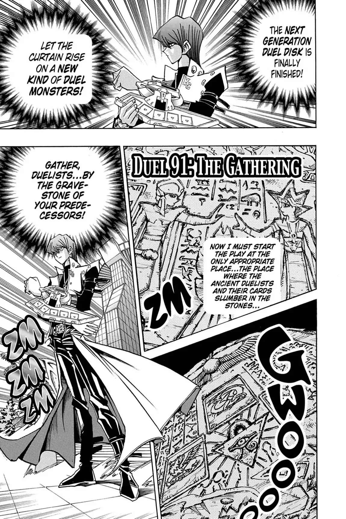 Yu-Gi-Oh! Duelist Chapter 91 page 1 - Chapter 91: Vol.10 Duel 91: The Gathering