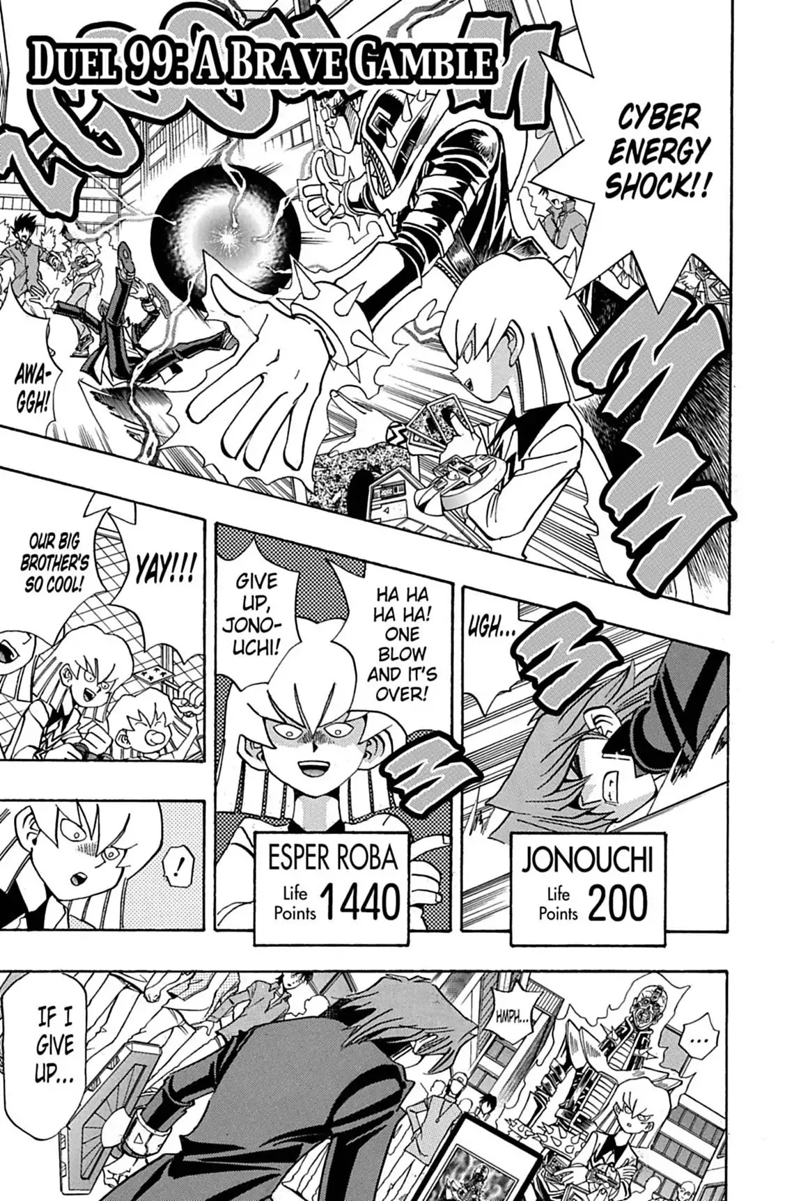 Yu-Gi-Oh! Duelist Chapter 99 page 1 - Chapter 99: Vol.11 Duel 99: A Brave Gamble