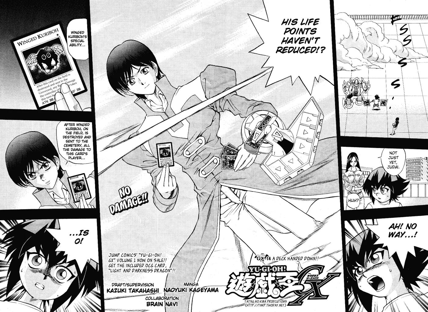 Yu-Gi-Oh! GX Chapter 14 page 2 - Chapter 14: The Inherited Deck!!
