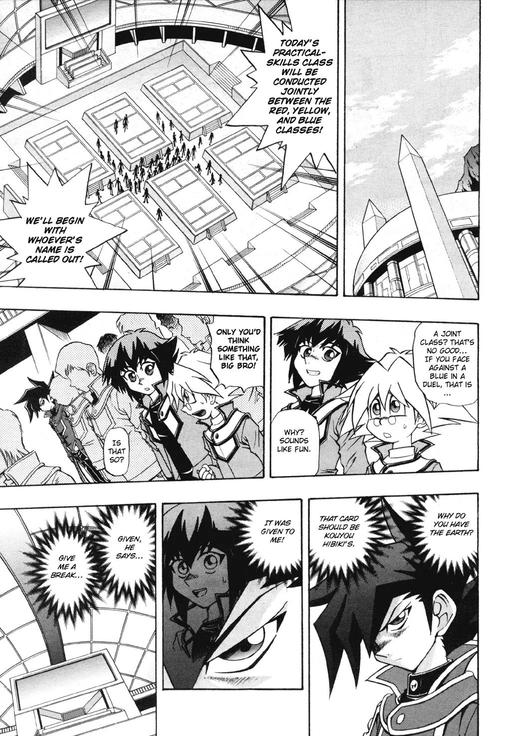 Yu-Gi-Oh! GX Chapter 15 page 1 - Chapter 15: Separation... and Determination!!