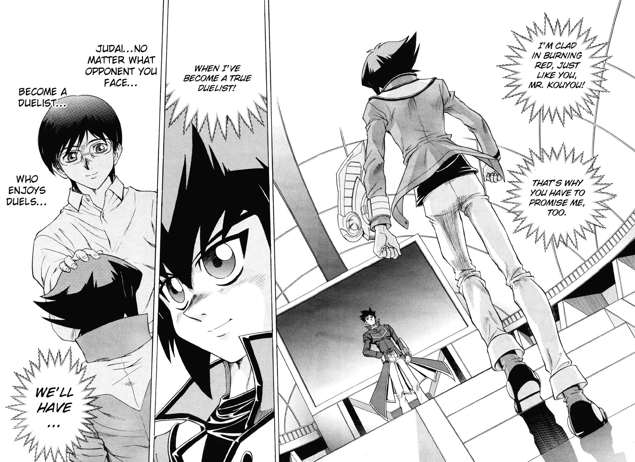 Yu-Gi-Oh! GX Chapter 15 page 18 - Chapter 15: Separation... and Determination!!