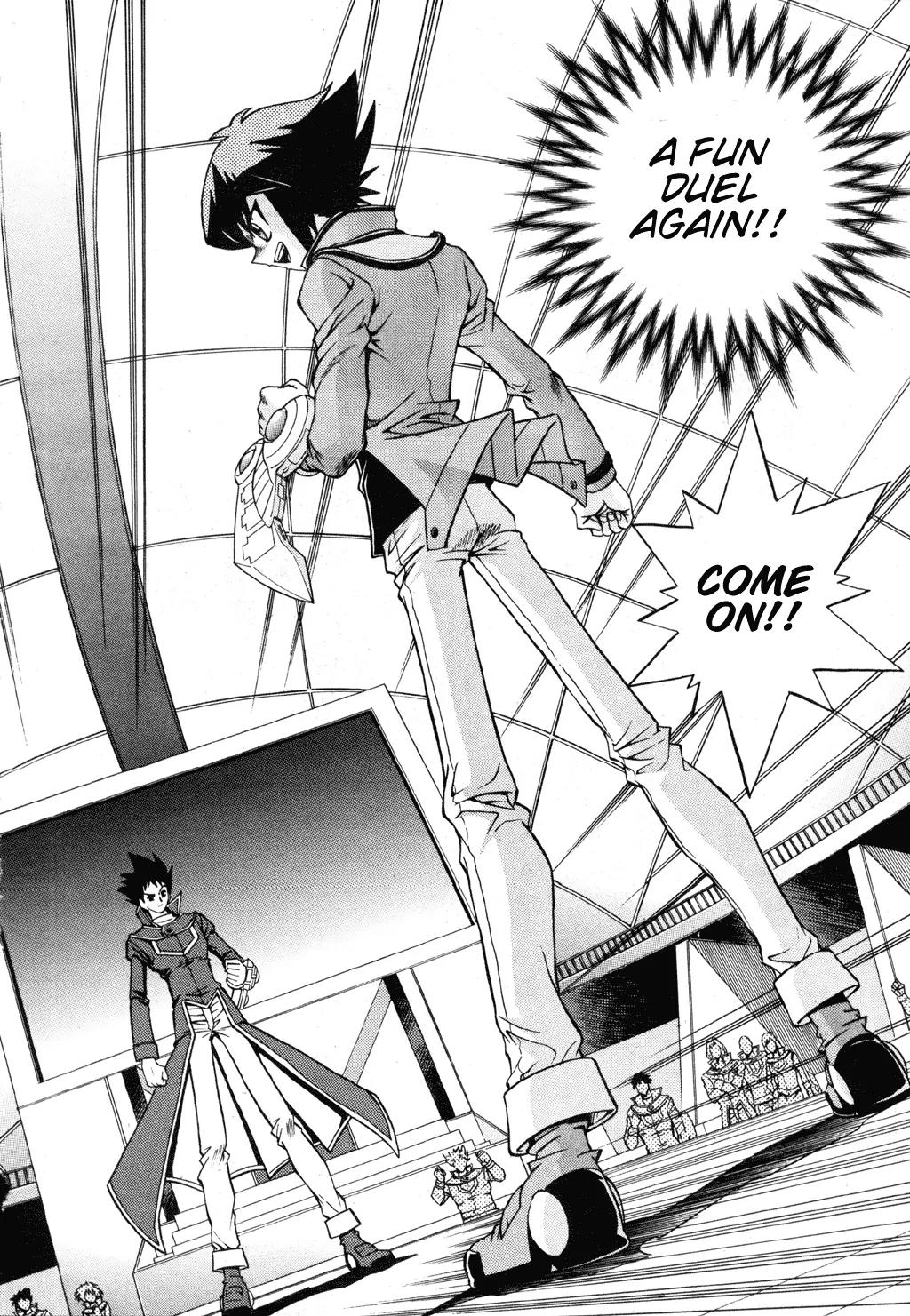 Yu-Gi-Oh! GX Chapter 15 page 19 - Chapter 15: Separation... and Determination!!