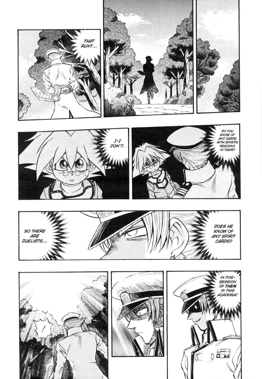 Yu-Gi-Oh! GX Chapter 18 page 8 - Chapter 18: Mysterious Monster!!
