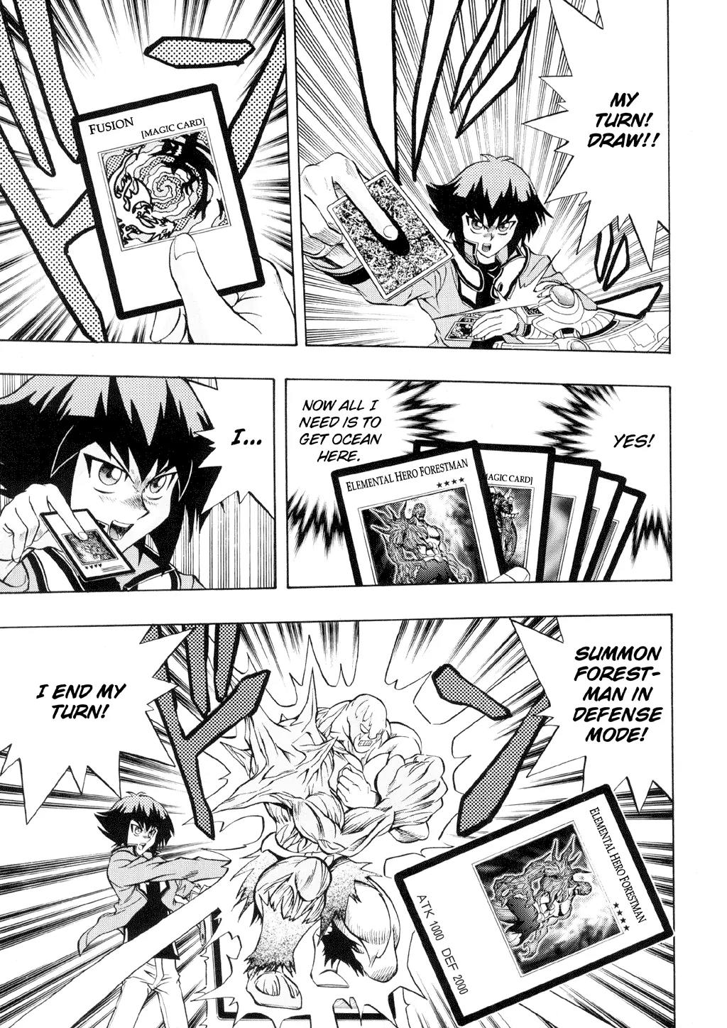 Yu-Gi-Oh! GX Chapter 27 page 13 - Chapter 27: Begin The Semifinals!!