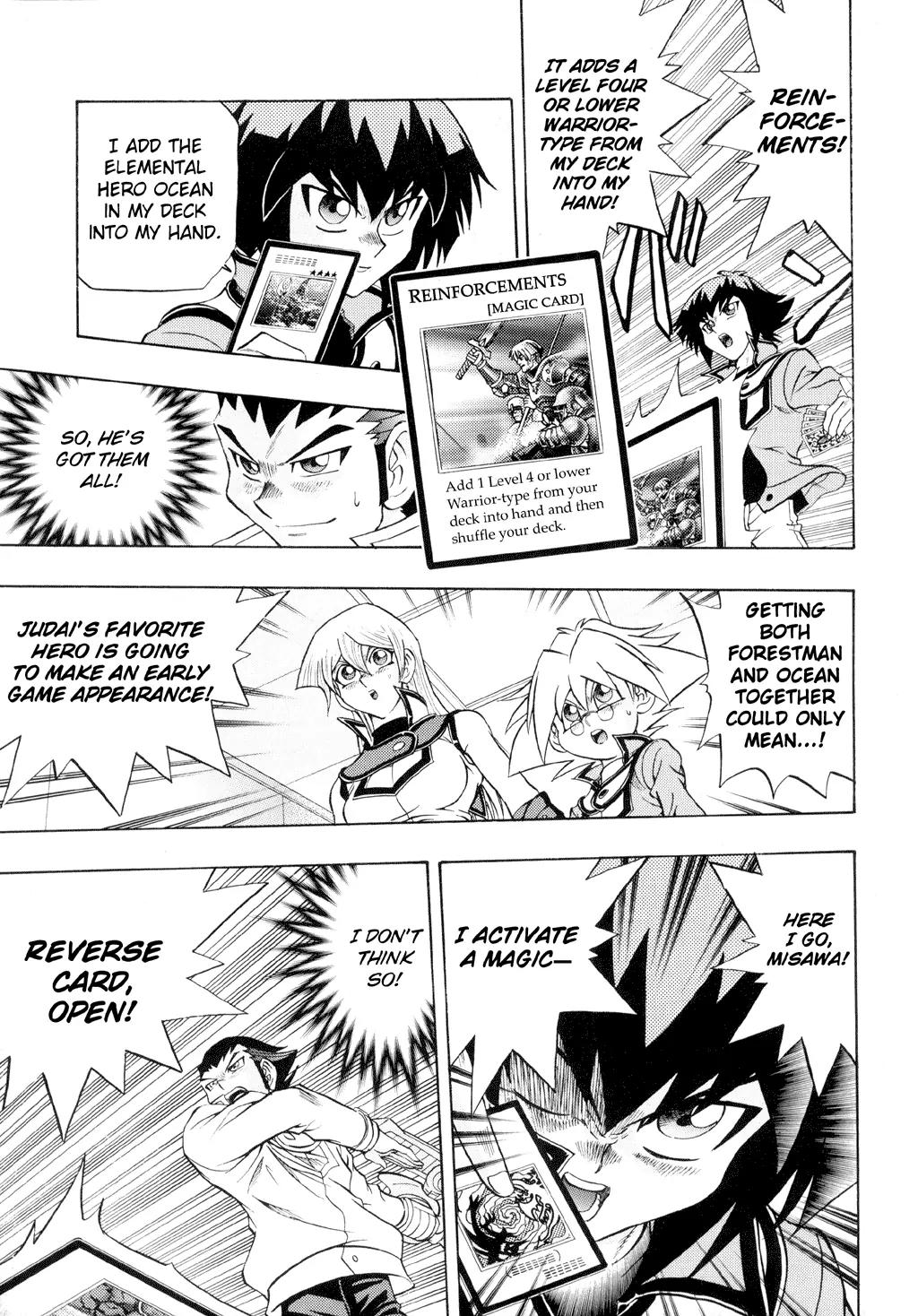 Yu-Gi-Oh! GX Chapter 27 page 17 - Chapter 27: Begin The Semifinals!!