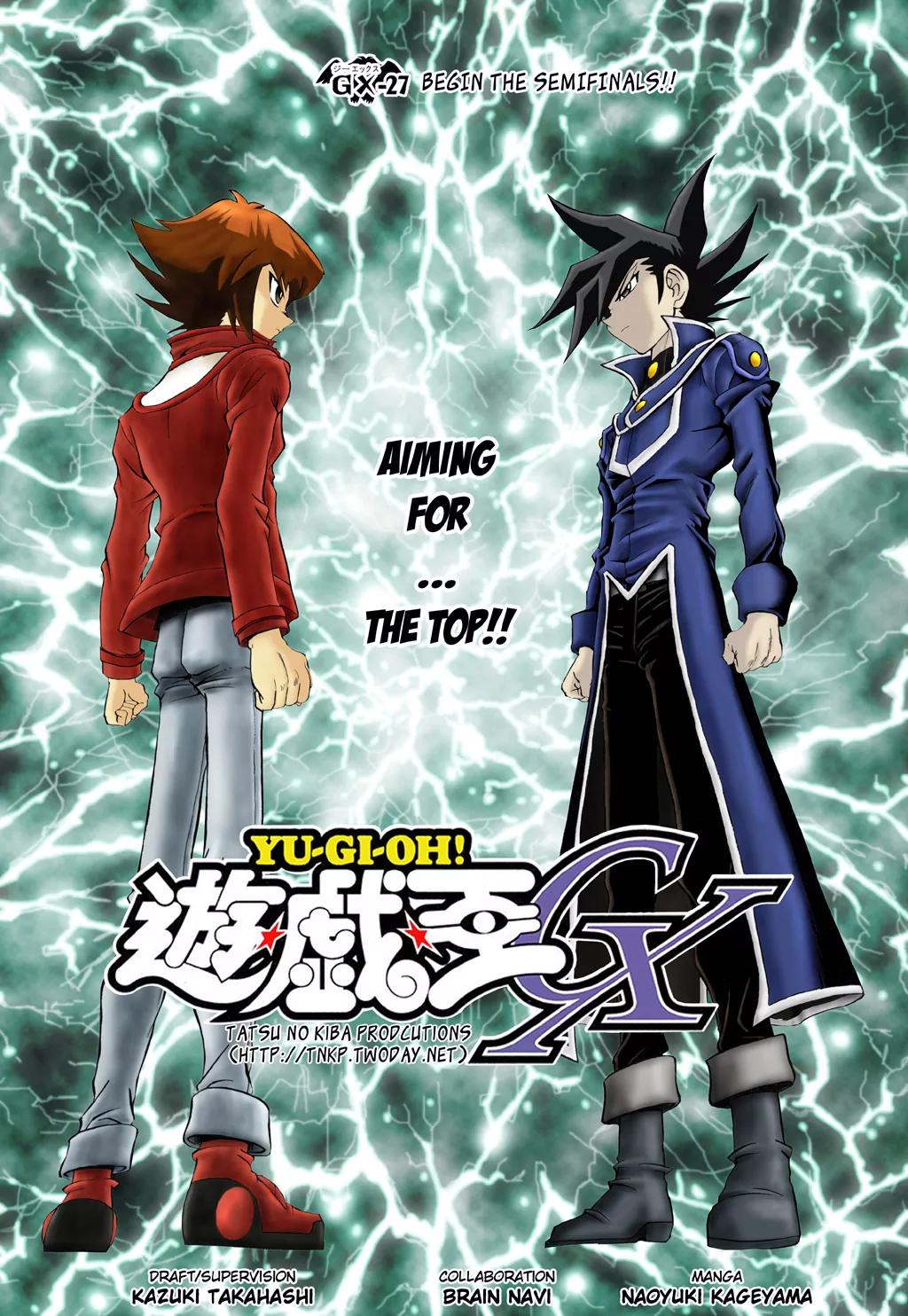 Yu-Gi-Oh! GX Chapter 27 page 3 - Chapter 27: Begin The Semifinals!!