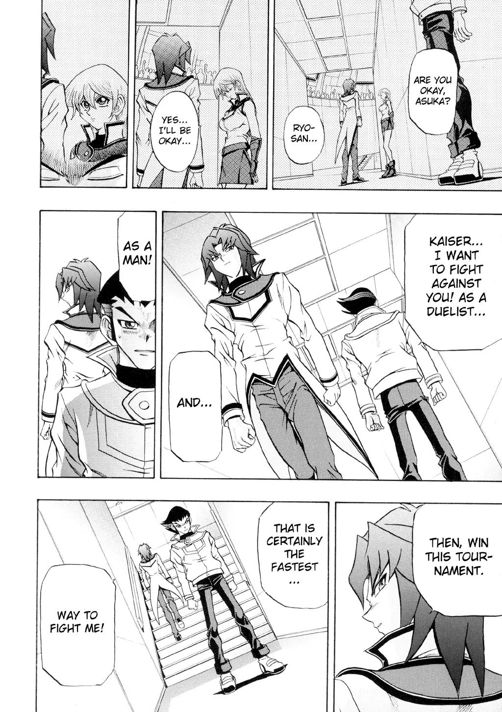 Yu-Gi-Oh! GX Chapter 27 page 8 - Chapter 27: Begin The Semifinals!!