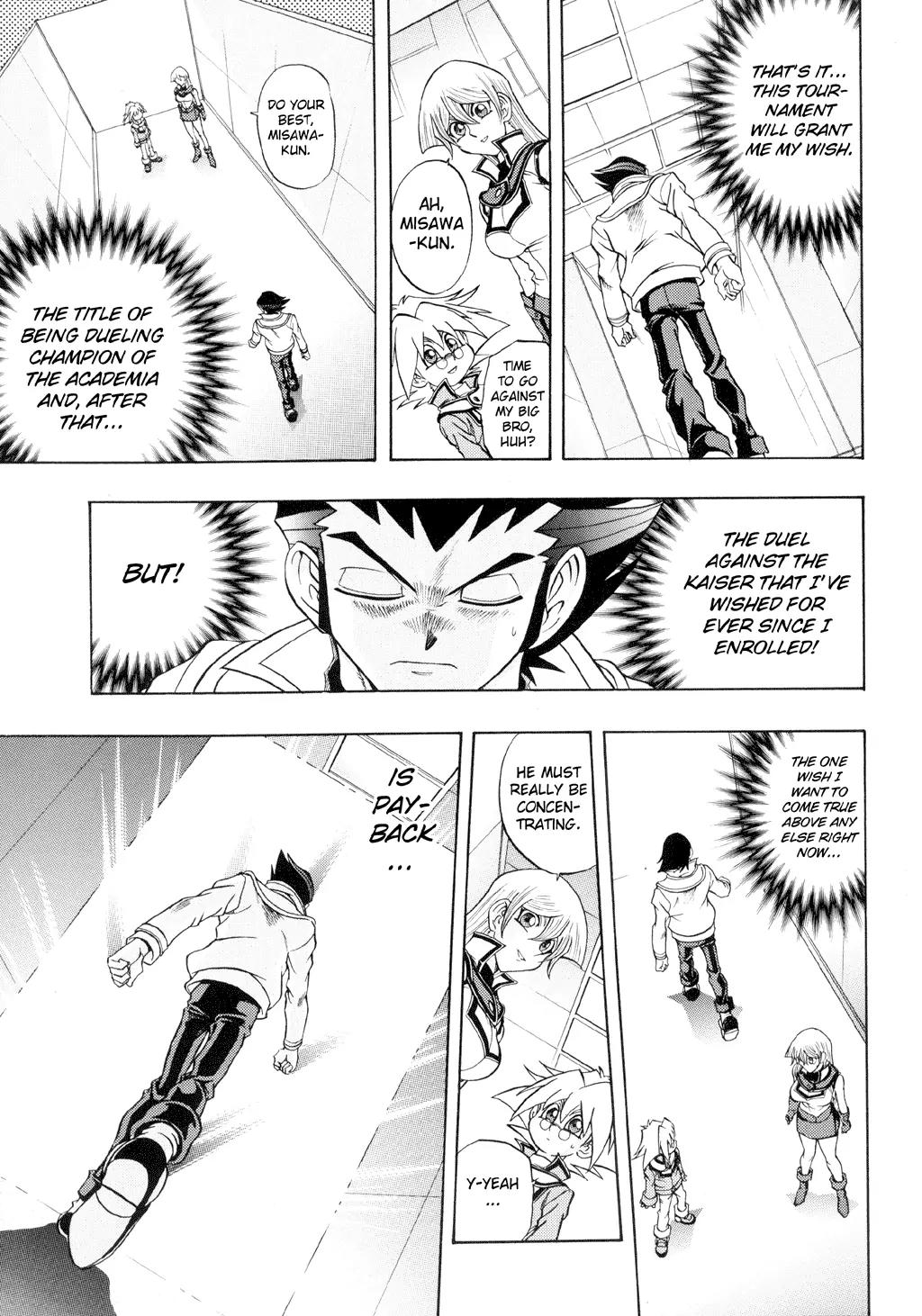 Yu-Gi-Oh! GX Chapter 27 page 9 - Chapter 27: Begin The Semifinals!!