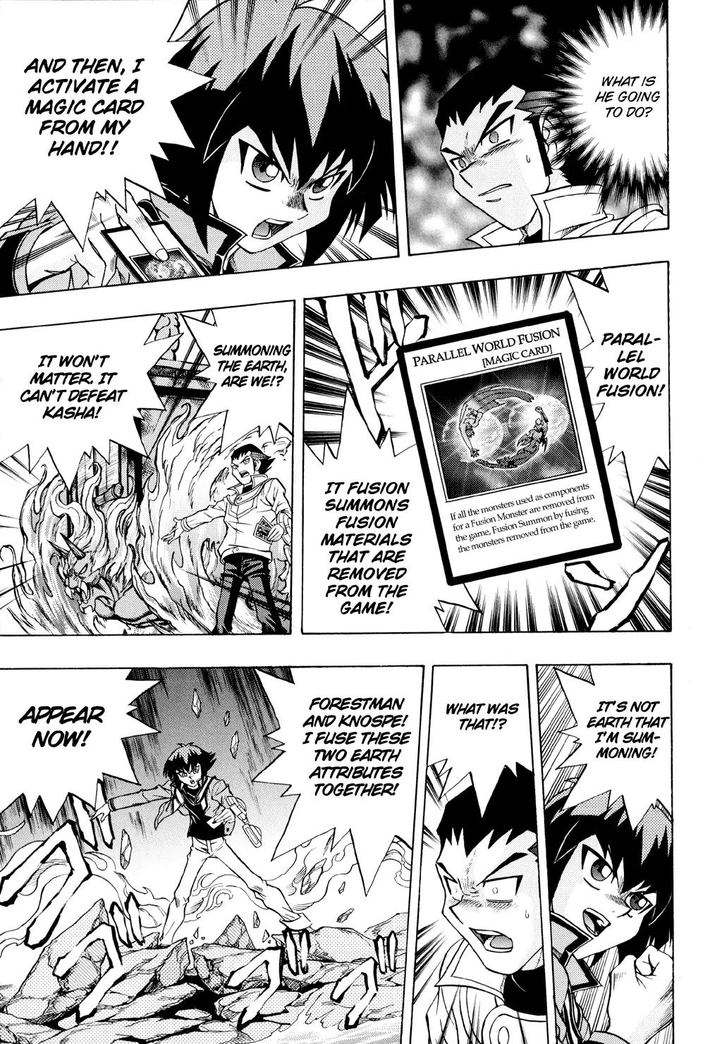 Yu-Gi-Oh! GX Chapter 28 page 22 - Chapter 28: Fusion Summon!!