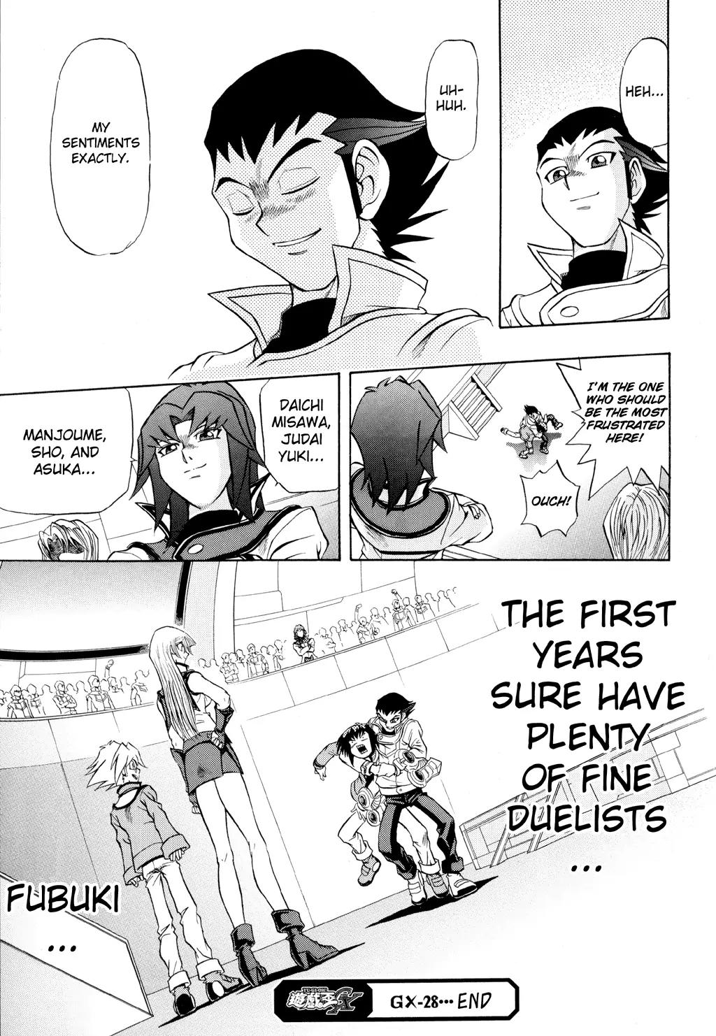 Yu-Gi-Oh! GX Chapter 28 page 26 - Chapter 28: Fusion Summon!!