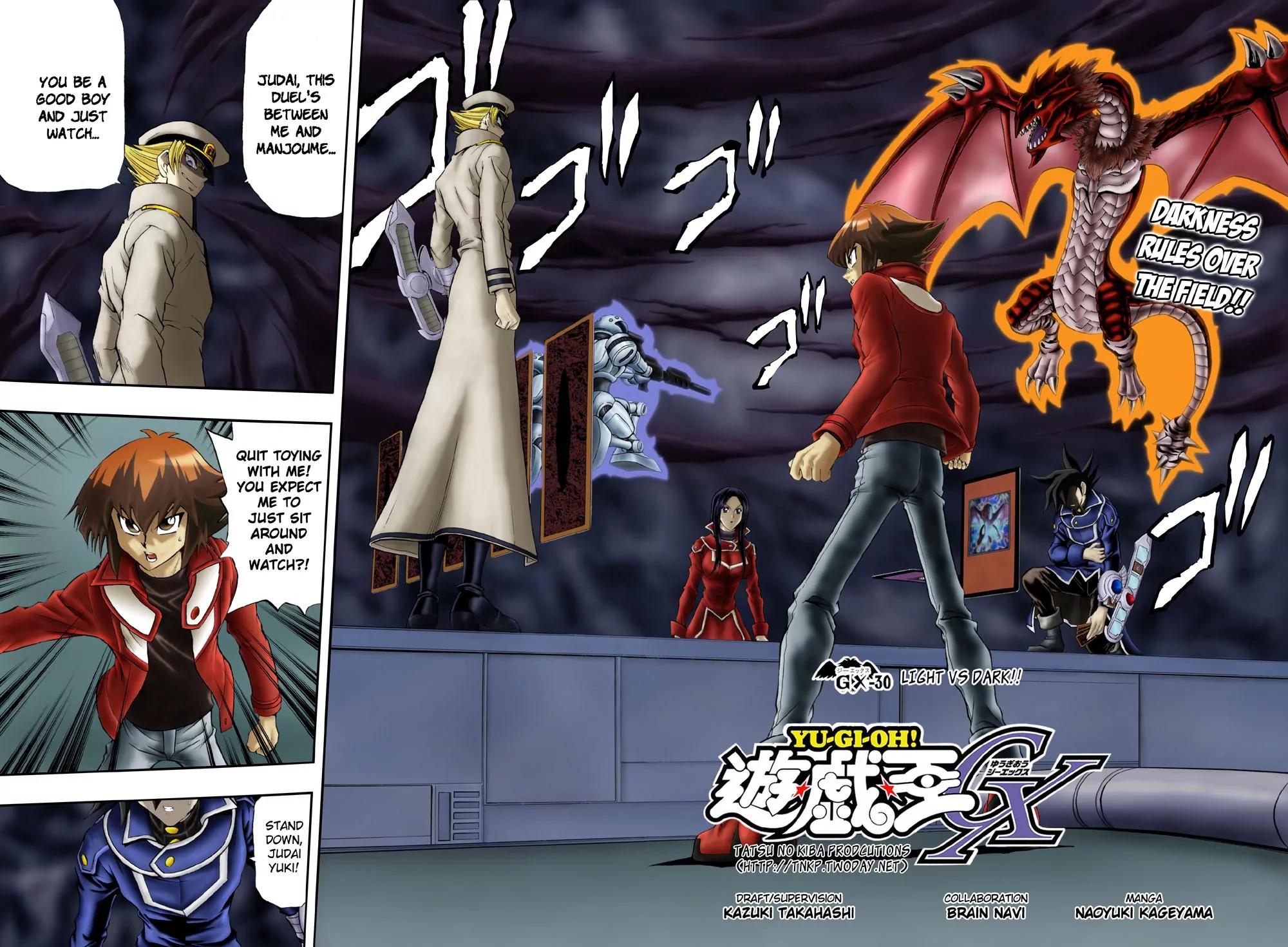 Yu-Gi-Oh! GX Chapter 30 page 2 - Chapter 30: Light Vs Dark!!
