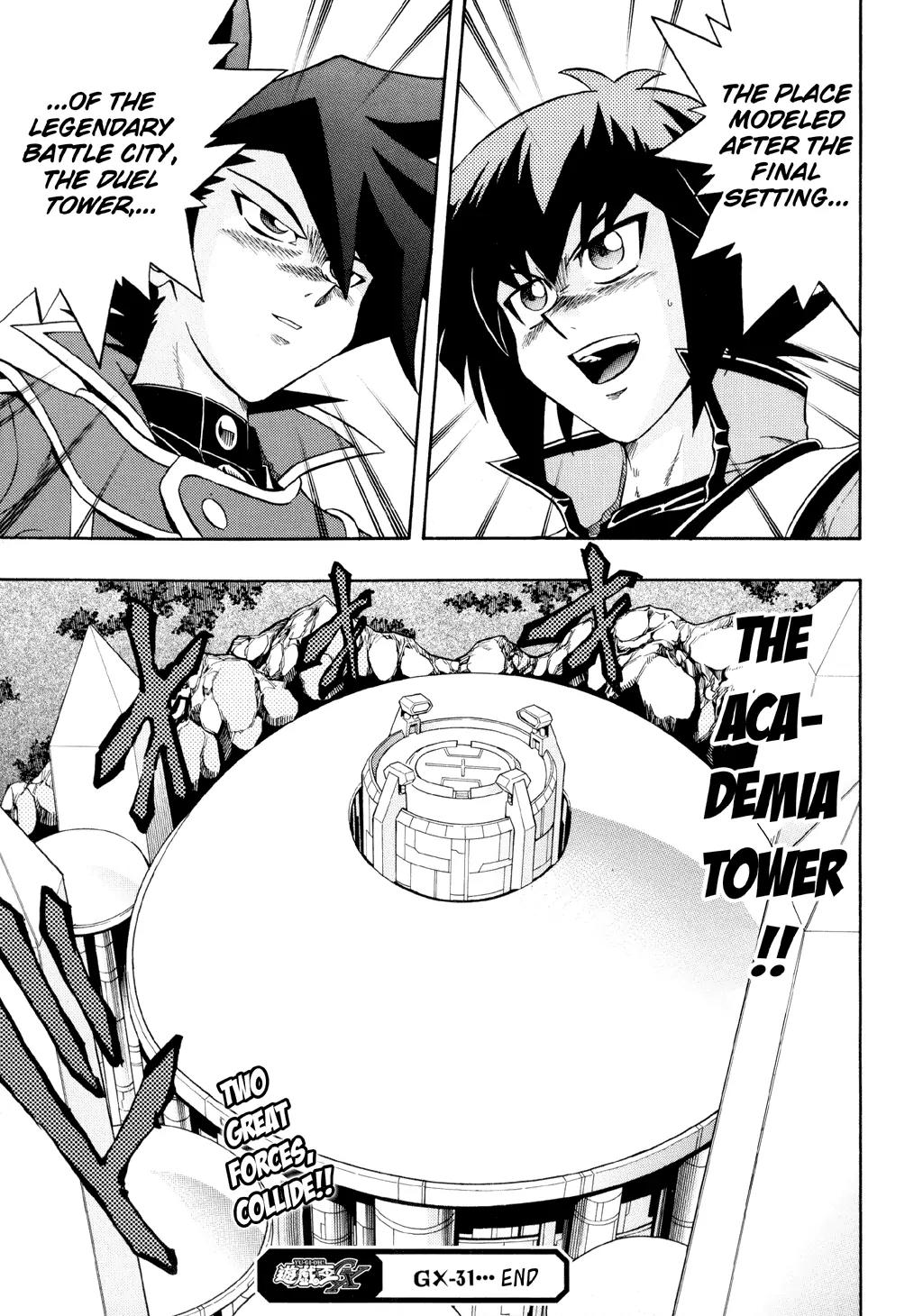 Yu-Gi-Oh! GX Chapter 31 page 30 - Chapter 31: Darkness on the Move