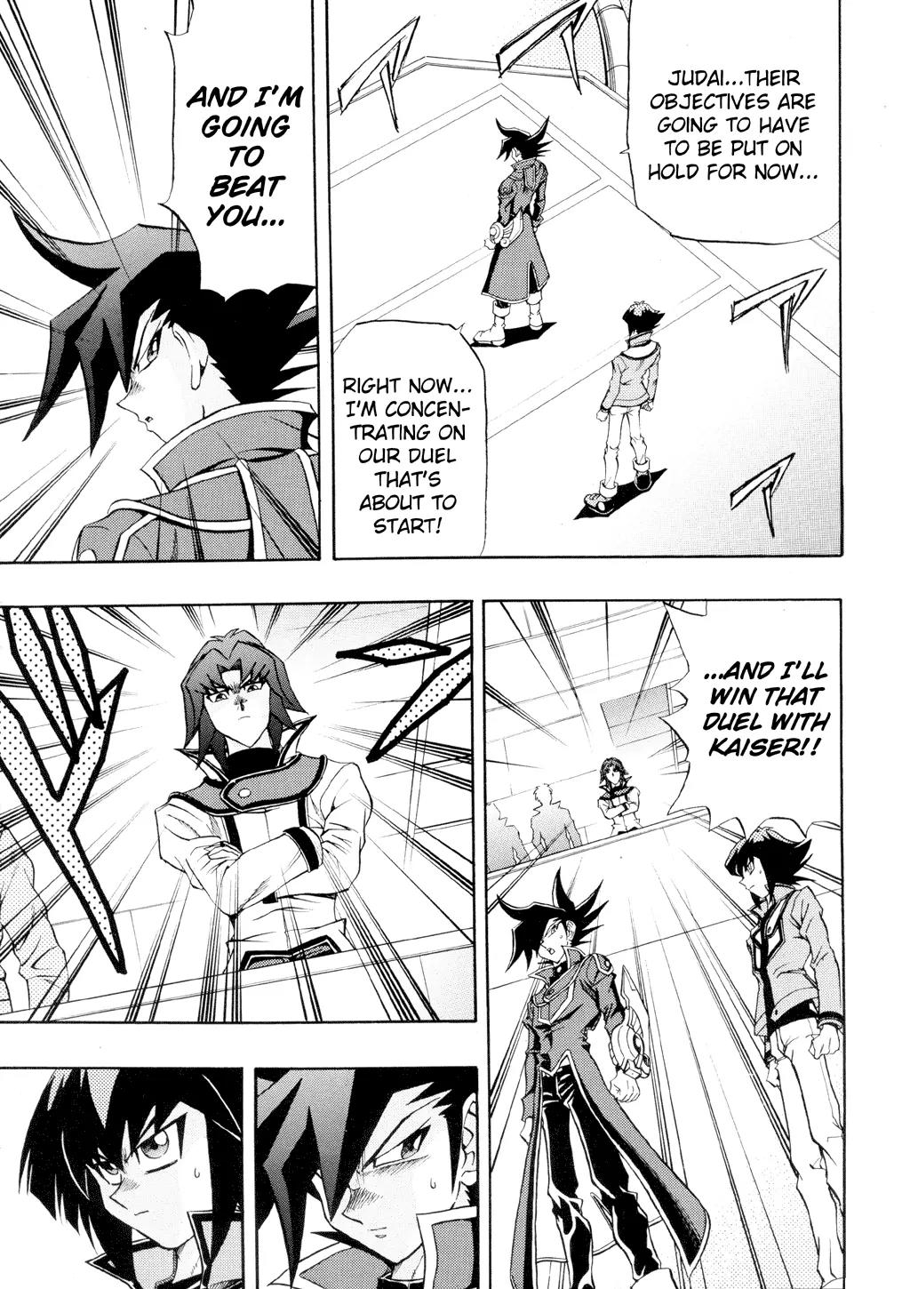 Yu-Gi-Oh! GX Chapter 32 page 10 - Chapter 32: Judai vs. Manjioume