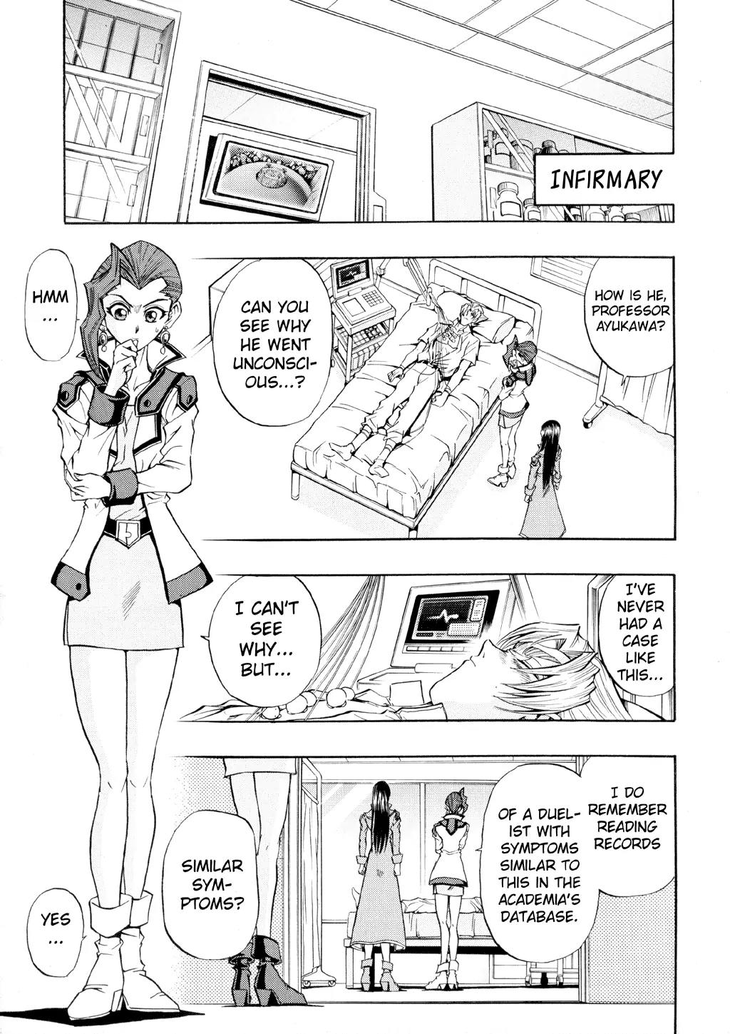 Yu-Gi-Oh! GX Chapter 32 page 12 - Chapter 32: Judai vs. Manjioume