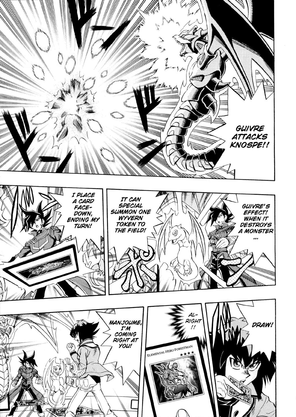 Yu-Gi-Oh! GX Chapter 32 page 19 - Chapter 32: Judai vs. Manjioume