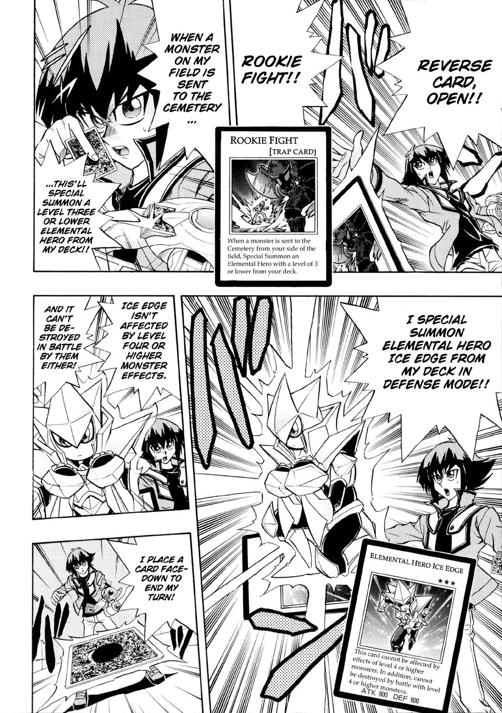 Yu-Gi-Oh! GX Chapter 32 page 24 - Chapter 32: Judai vs. Manjioume