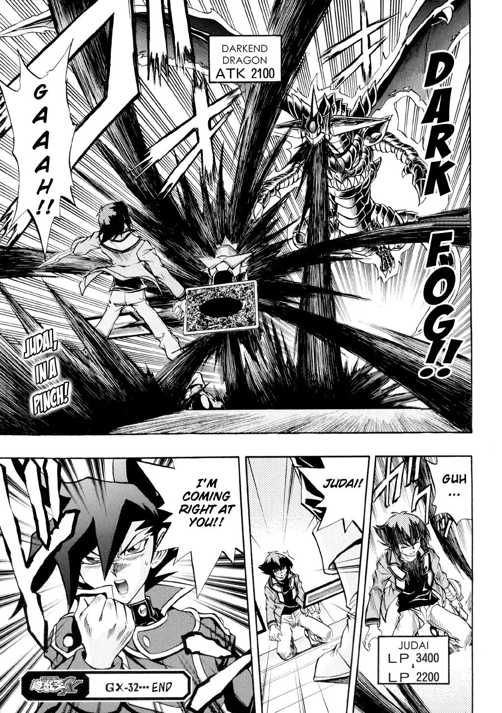 Yu-Gi-Oh! GX Chapter 32 page 27 - Chapter 32: Judai vs. Manjioume