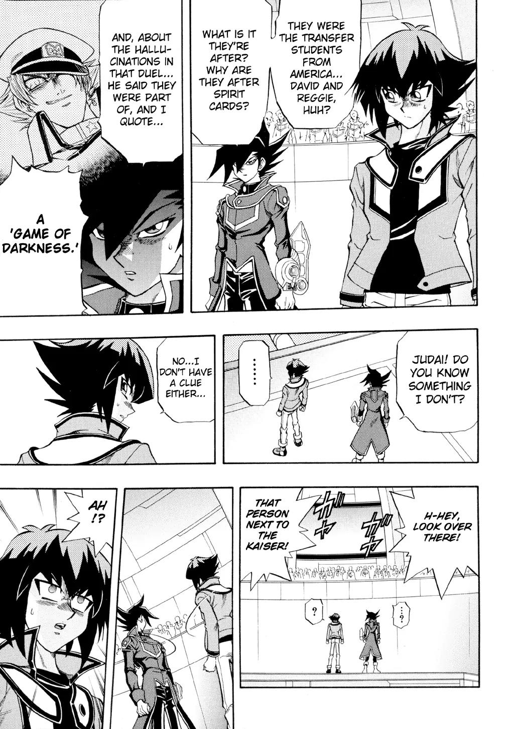 Yu-Gi-Oh! GX Chapter 32 page 4 - Chapter 32: Judai vs. Manjioume