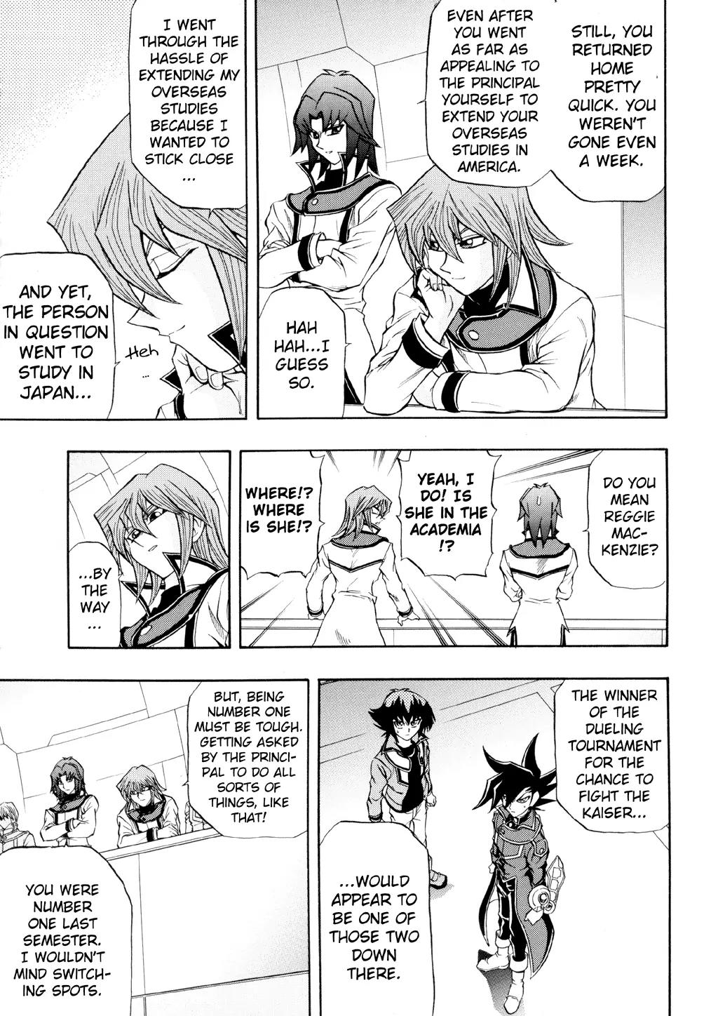 Yu-Gi-Oh! GX Chapter 32 page 6 - Chapter 32: Judai vs. Manjioume