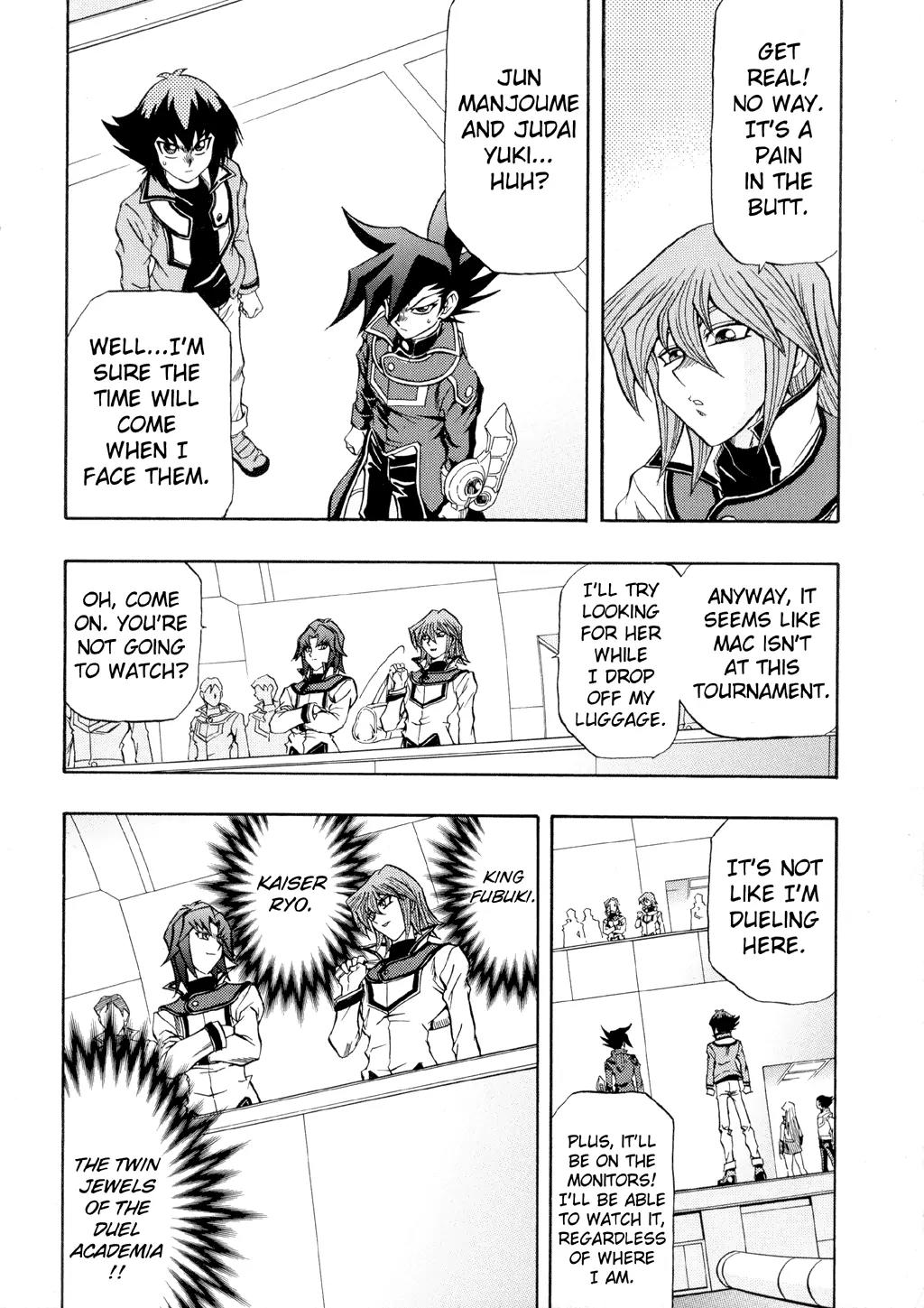Yu-Gi-Oh! GX Chapter 32 page 7 - Chapter 32: Judai vs. Manjioume