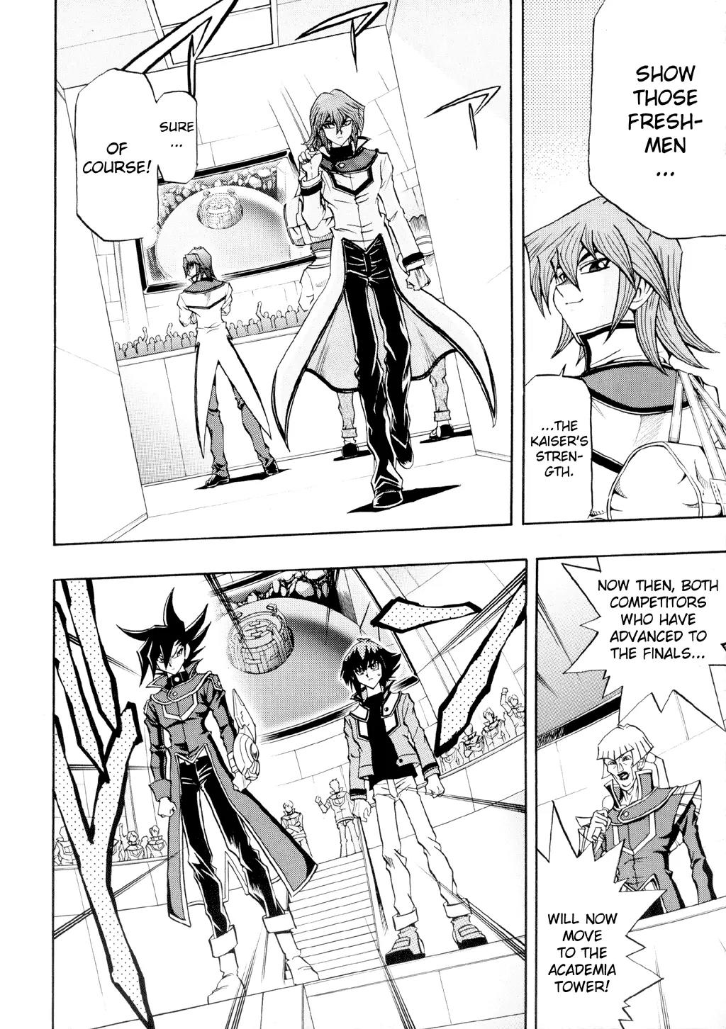 Yu-Gi-Oh! GX Chapter 32 page 9 - Chapter 32: Judai vs. Manjioume