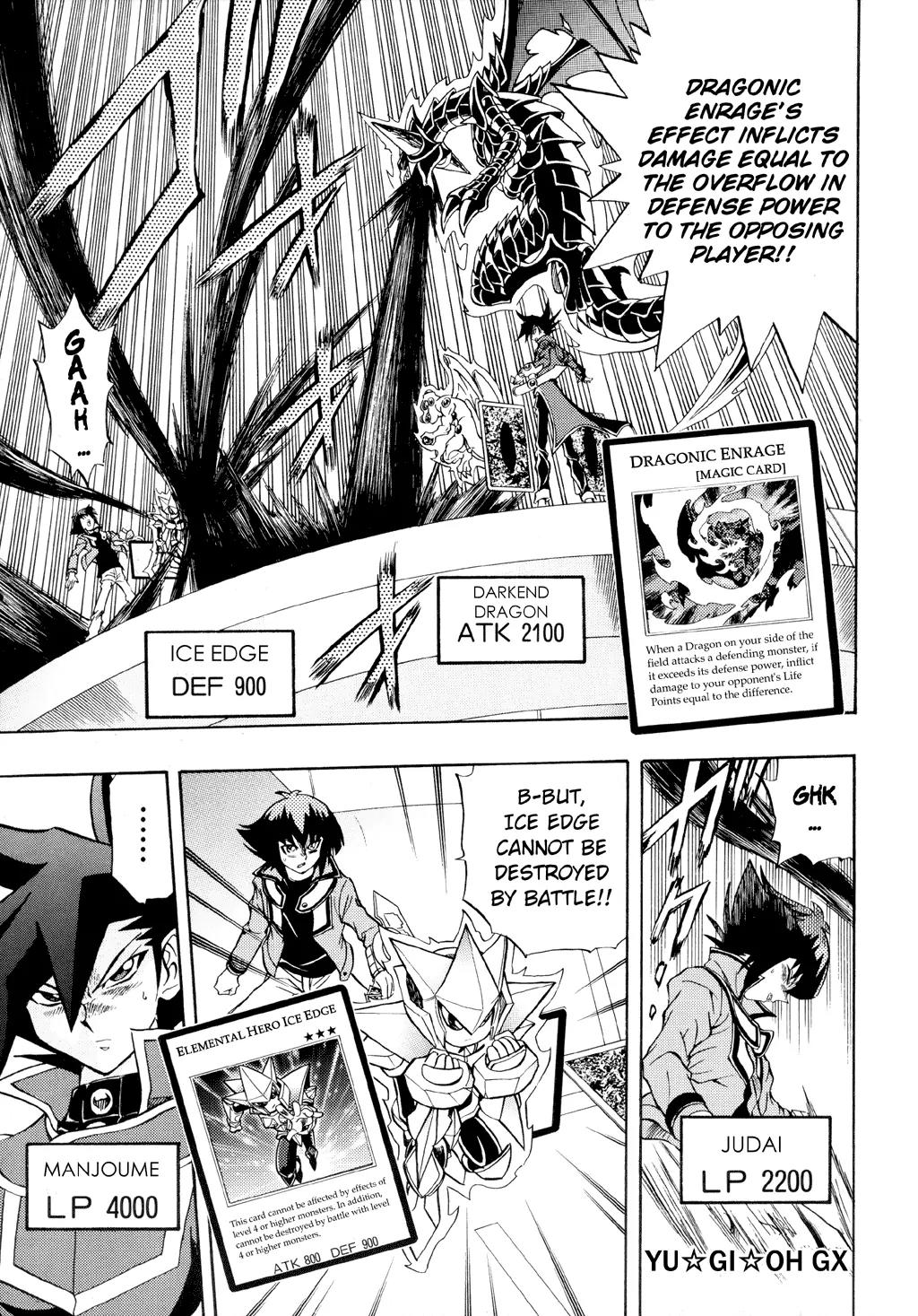 Yu-Gi-Oh! GX Chapter 33 page 1 - Chapter 33: The Mightiest Hero